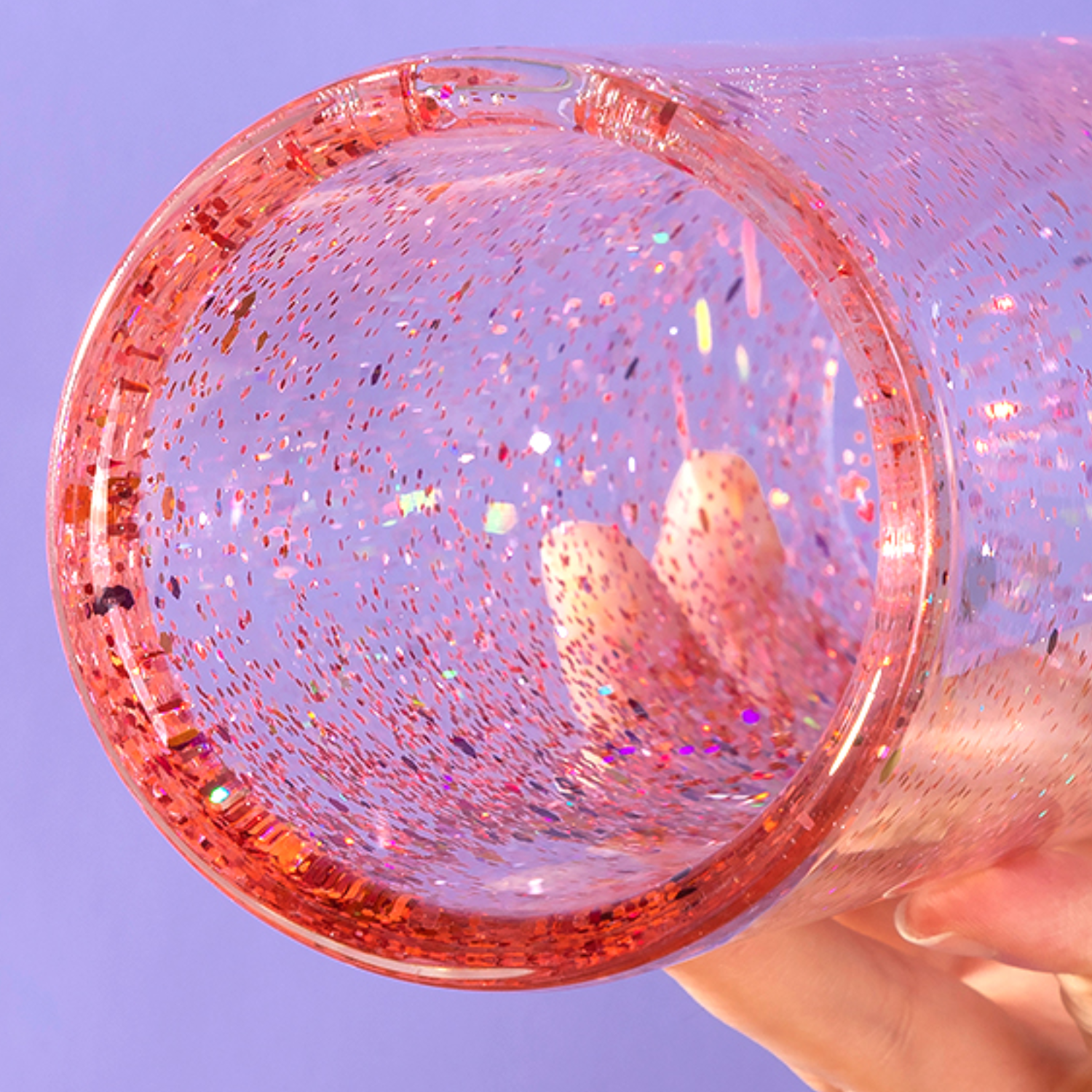 Can Glass Doble Pared para Snowglobe | Tapa de bambú y carrizo | Clear | 15oz