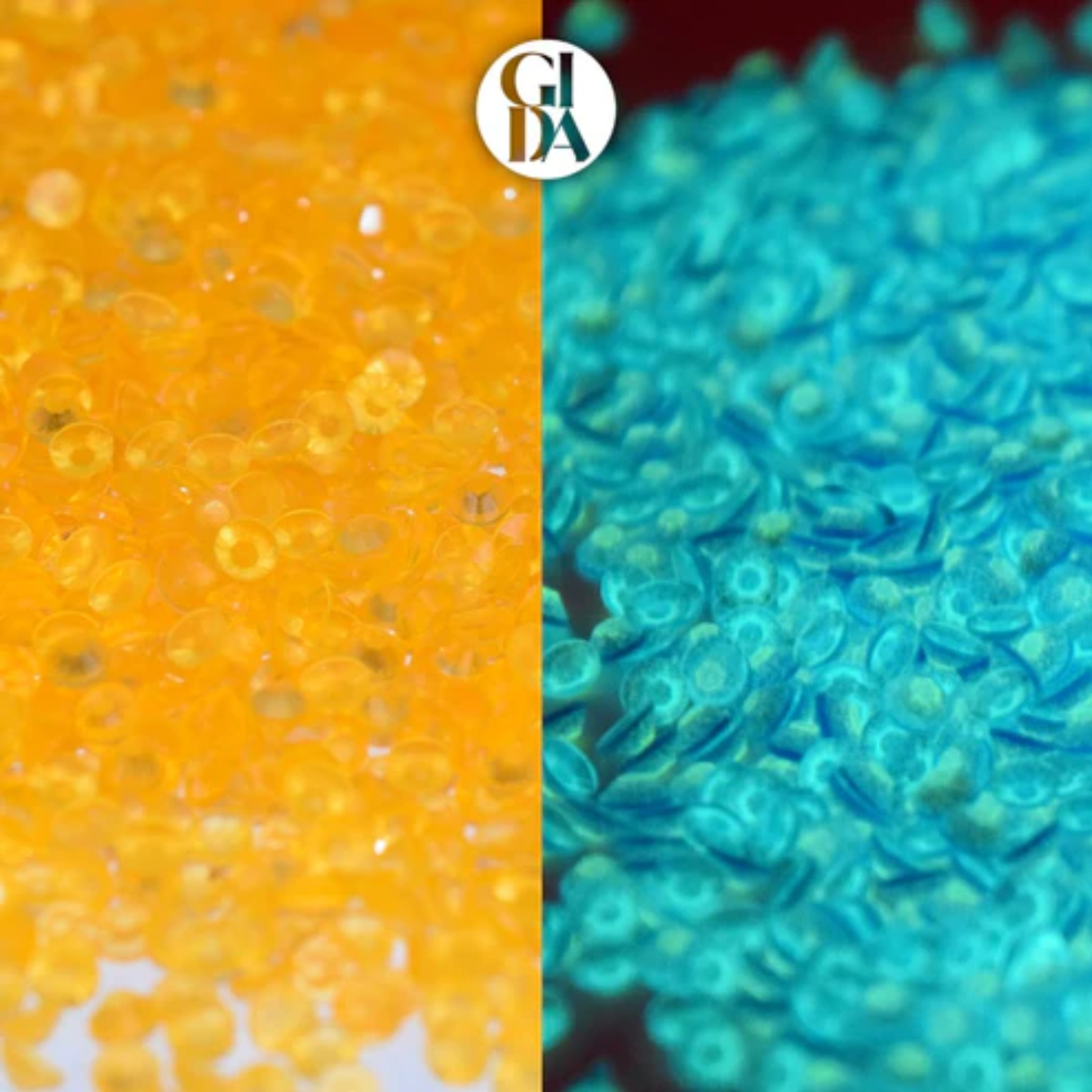 Flat Back Rhinestones | Sunshine - Glow in the Dark | 3mm