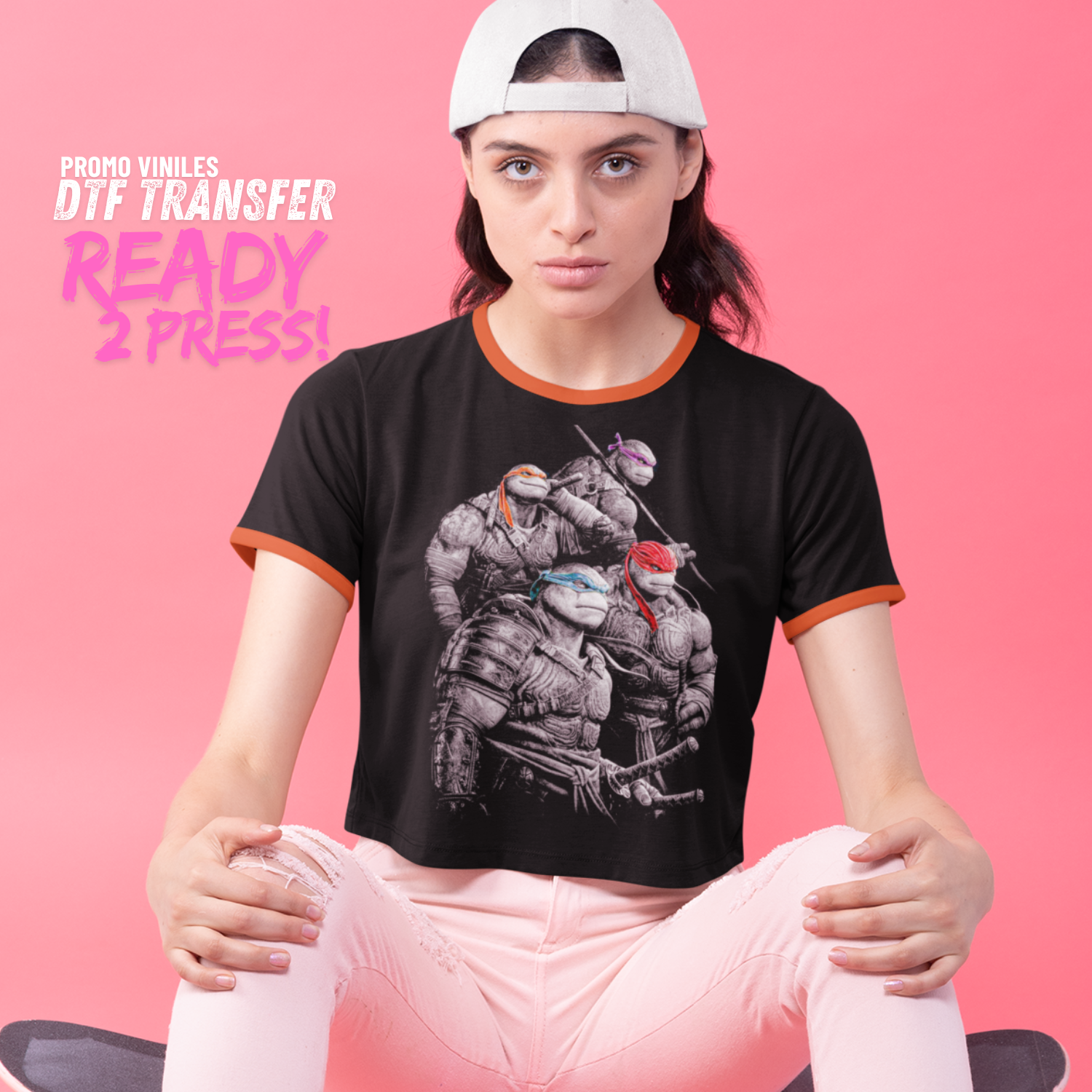 DTF Transfers | Tortugas | Halftones | 10x13