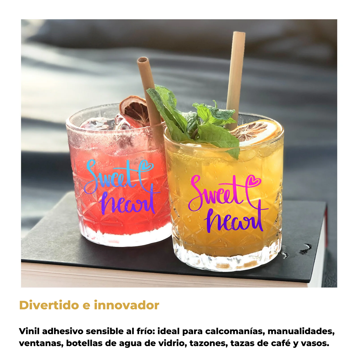 Pack | Vinil Adhesivo Permanente | Neon Cold Color Change | 5 Pies