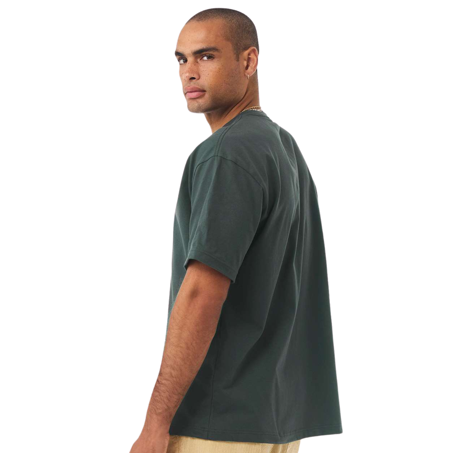 Bella Canvas 4610 Heavyweight Oversize Tee | Hunter Green | 7.5 oz | UNISEX