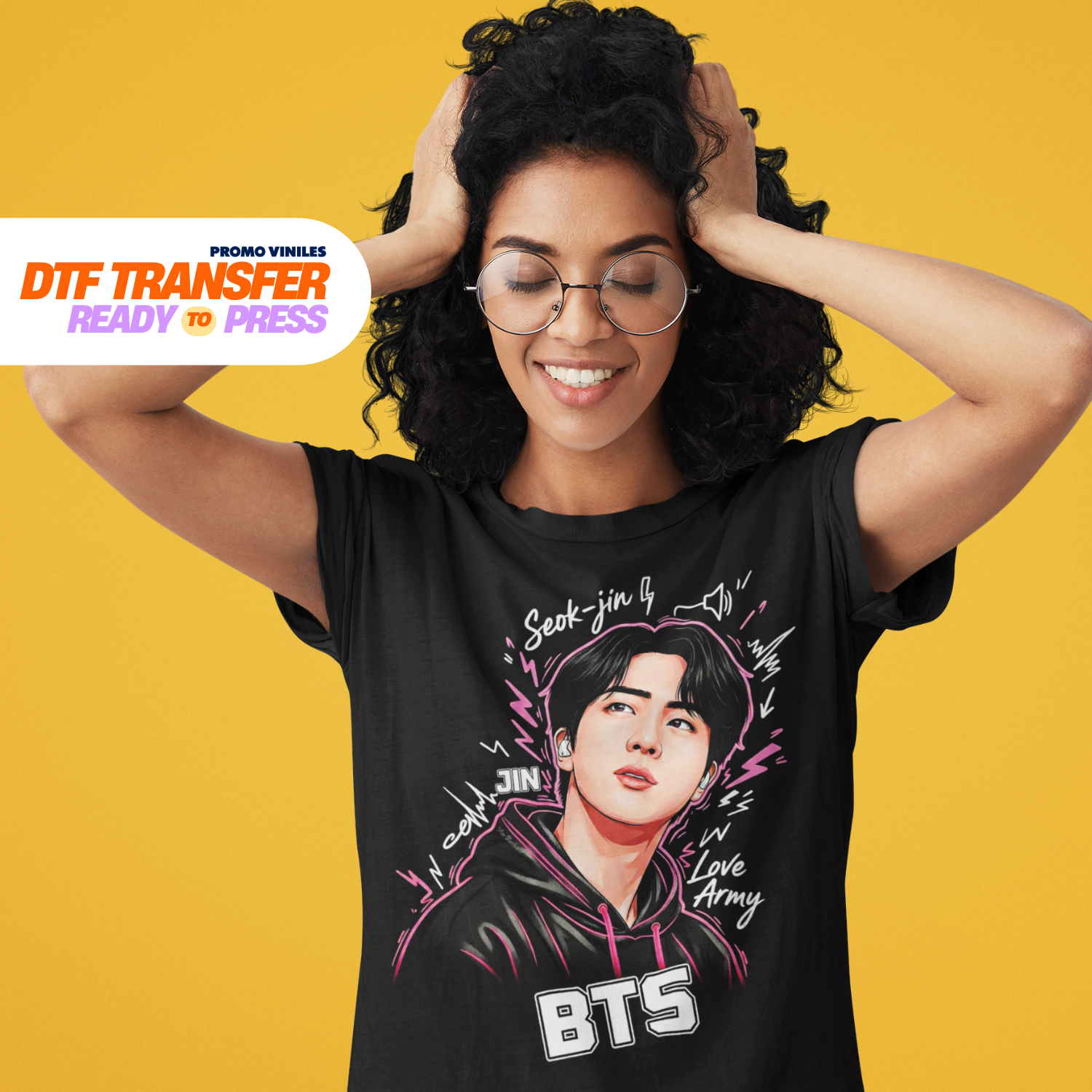 DTF Transfers | BTS - SEOK-JIN
