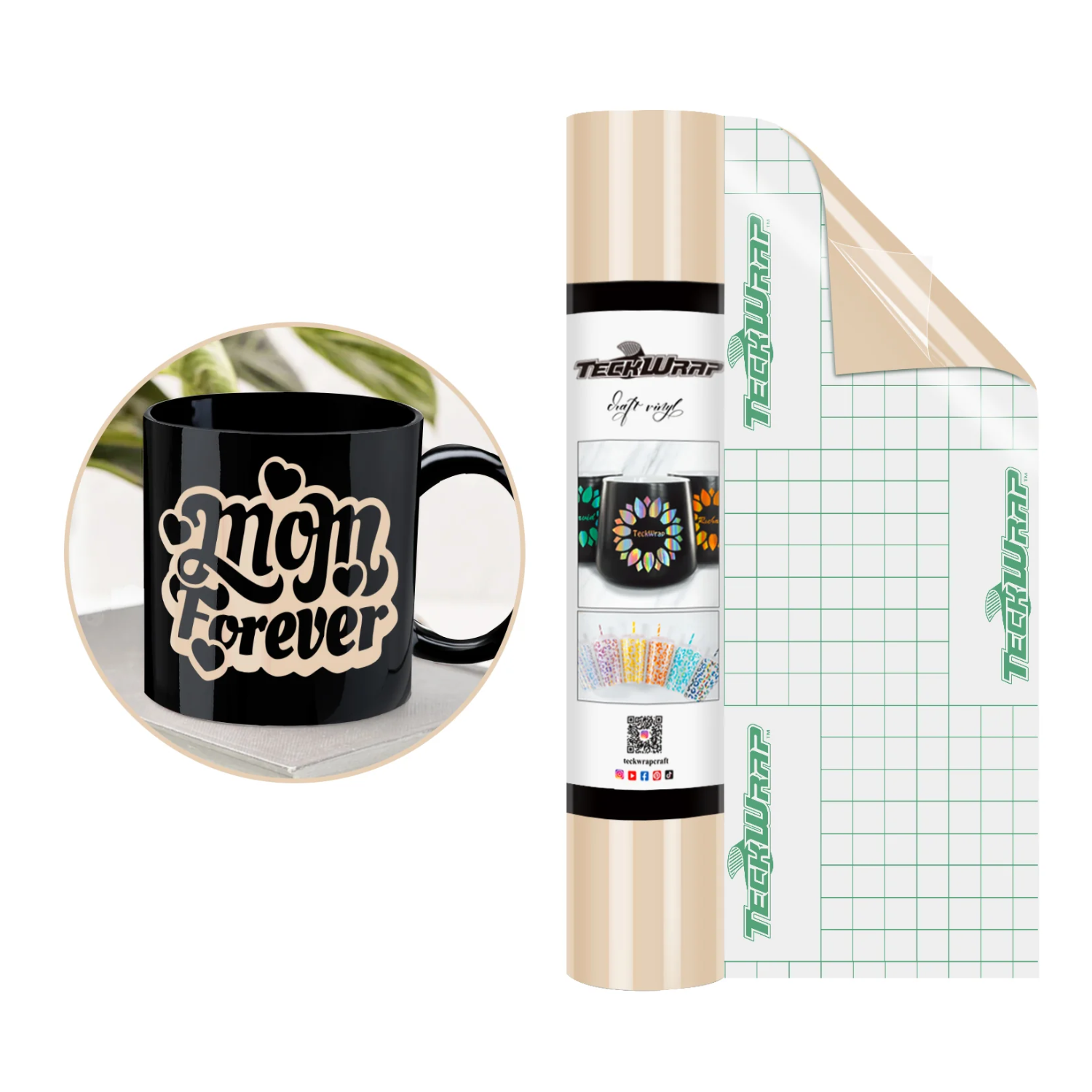 Vinil Adhesivo | Permanente | 001G Vanilla | Ancho 12"