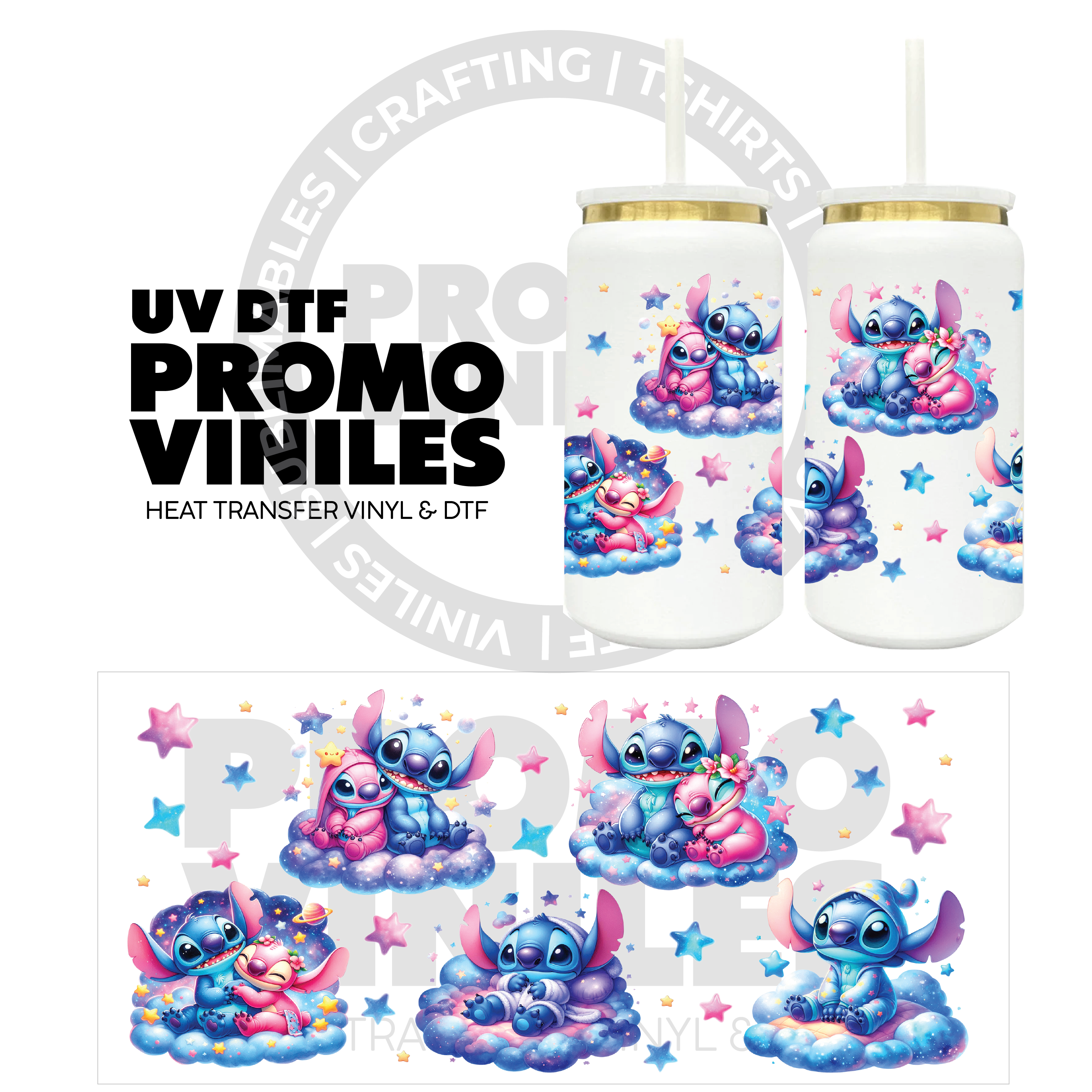 UV DTF Wrap | Angel Love