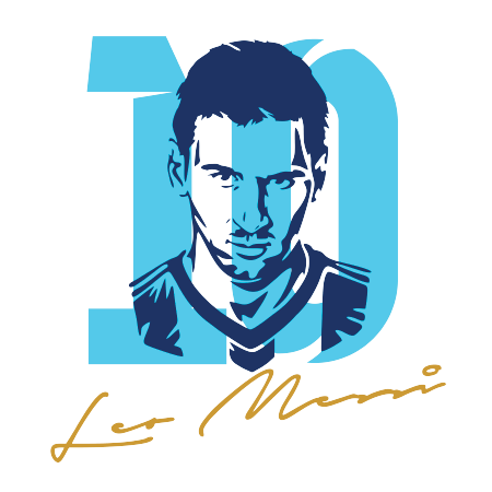 UV DTF Mini Stickers | Blue Leo