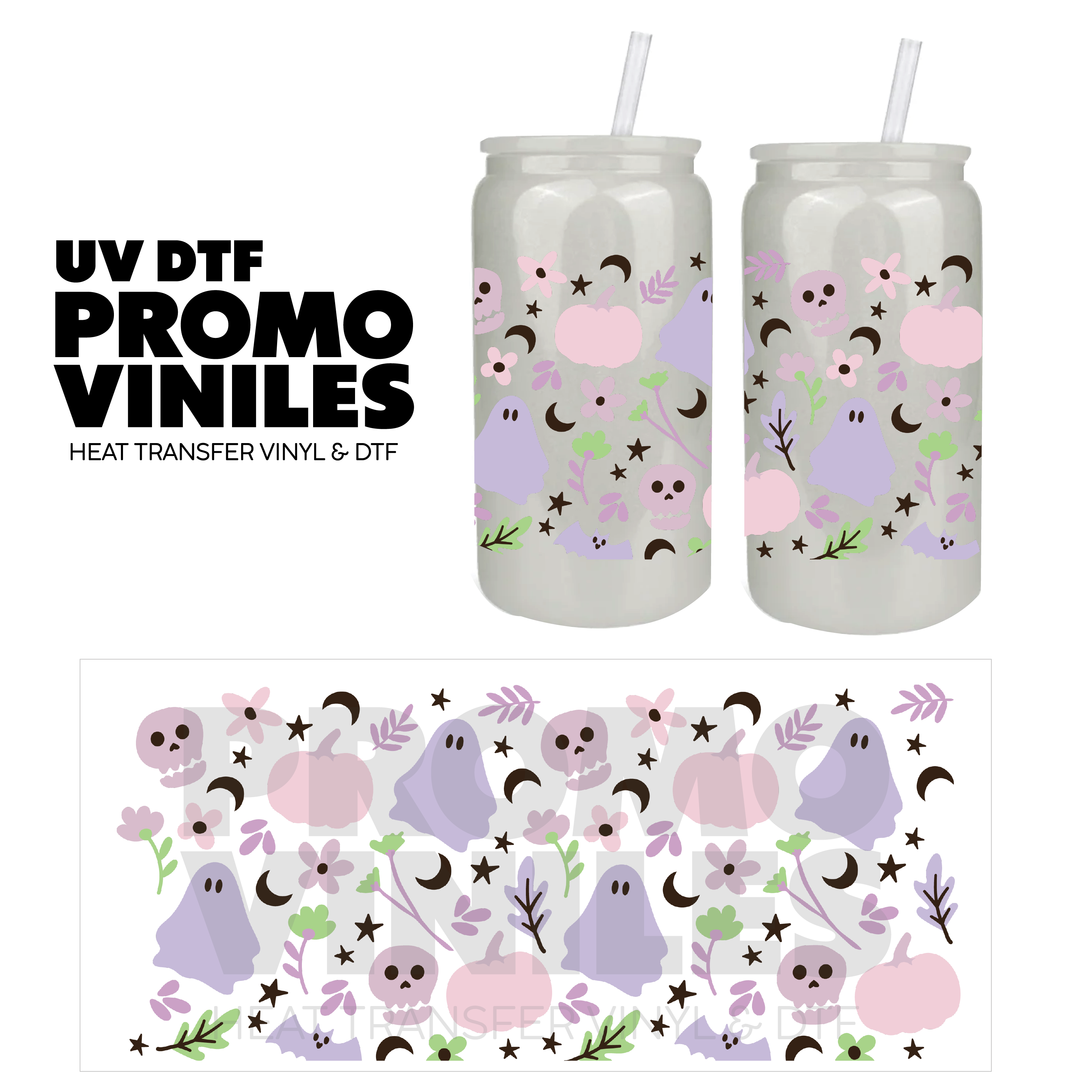 UV DTF Wrap | Boho Boo!