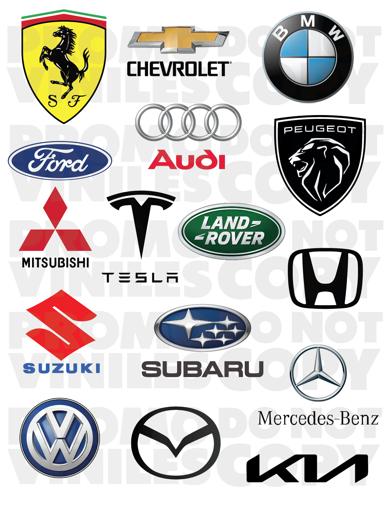 UV DTF 3D Sticker Sheets | Cars 1 | 8.5x11