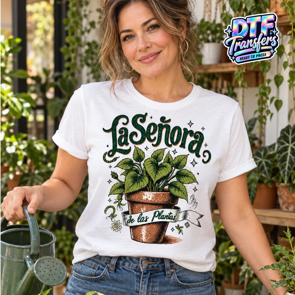 DTF Transfers | Señora de las Plantas