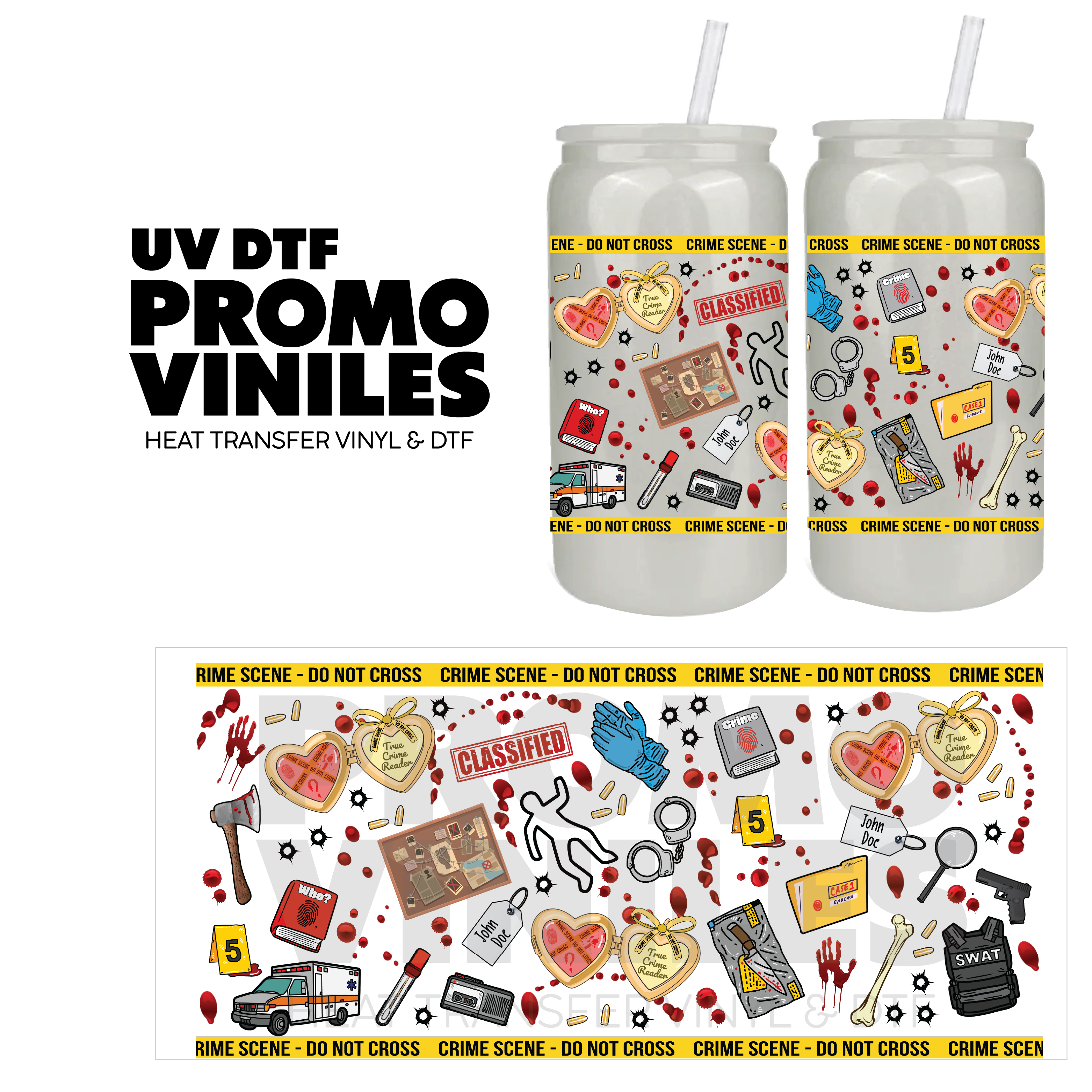 UV DTF Wrap | Don´t Cross