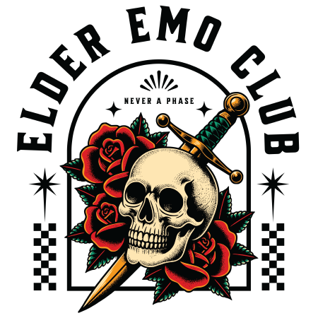 UV DTF Mini Stickers | Elder Emo | 3"