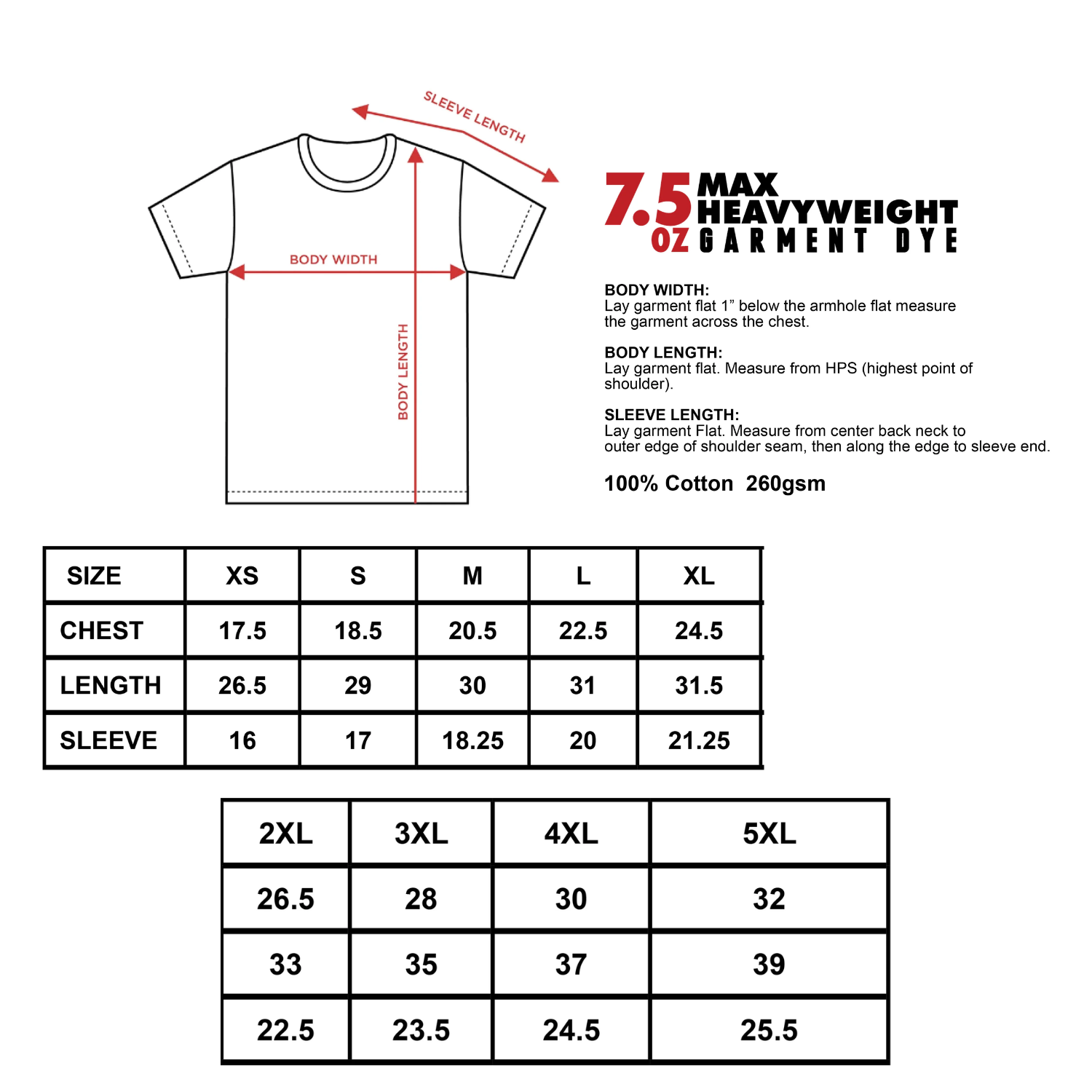 Shaka Wear Max Heavyweight Garment Dye | White | 7.5 oz