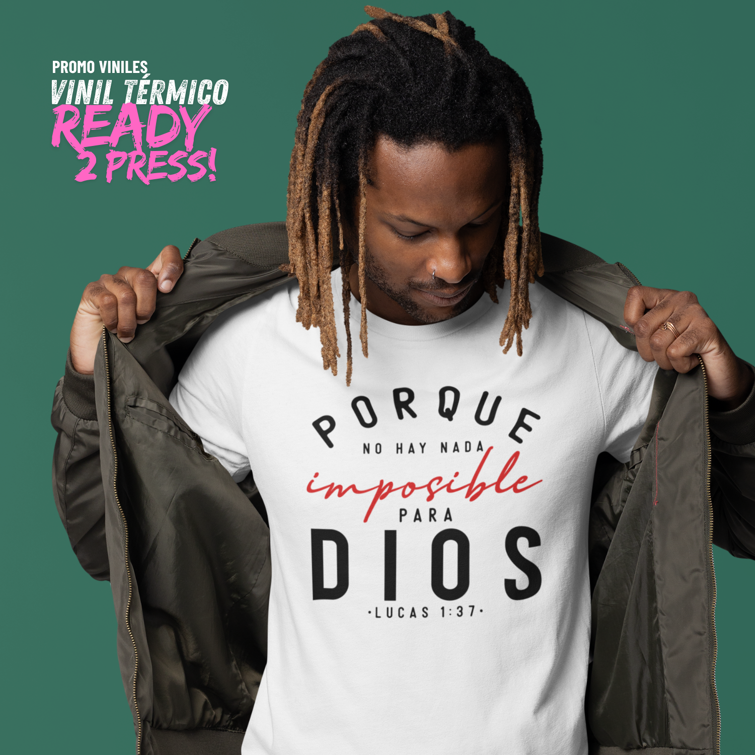 Vinil Térmico | Ready 2 Press | Imposible | Vernice & Brick 600