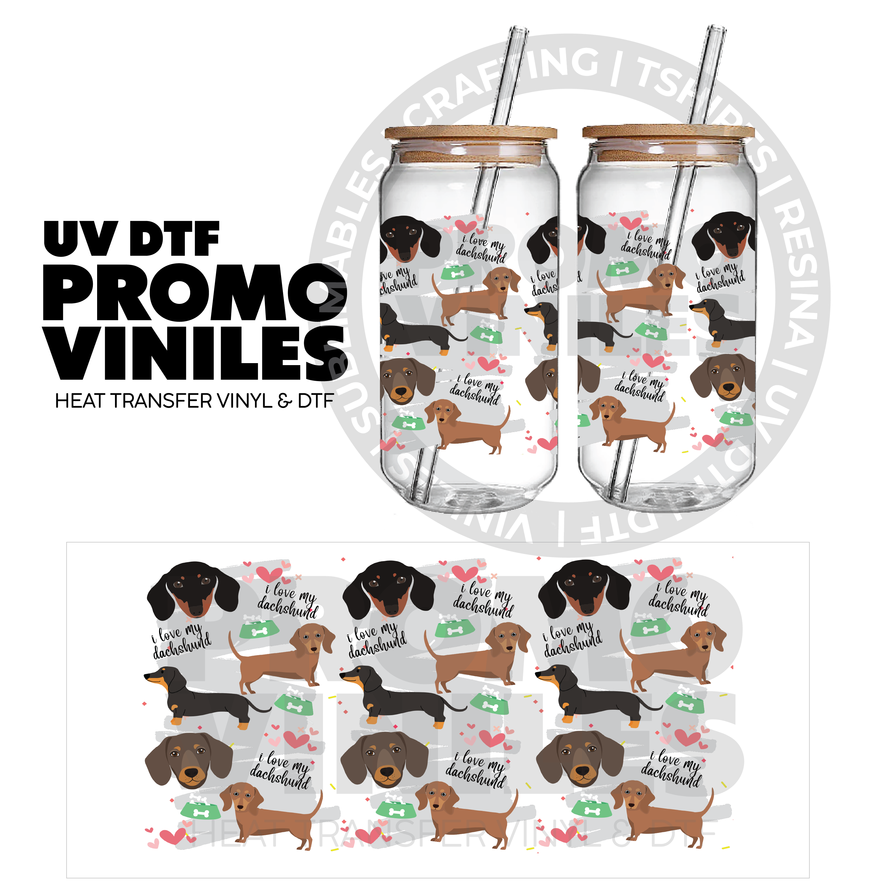 UV DTF Wrap | Love my Dash