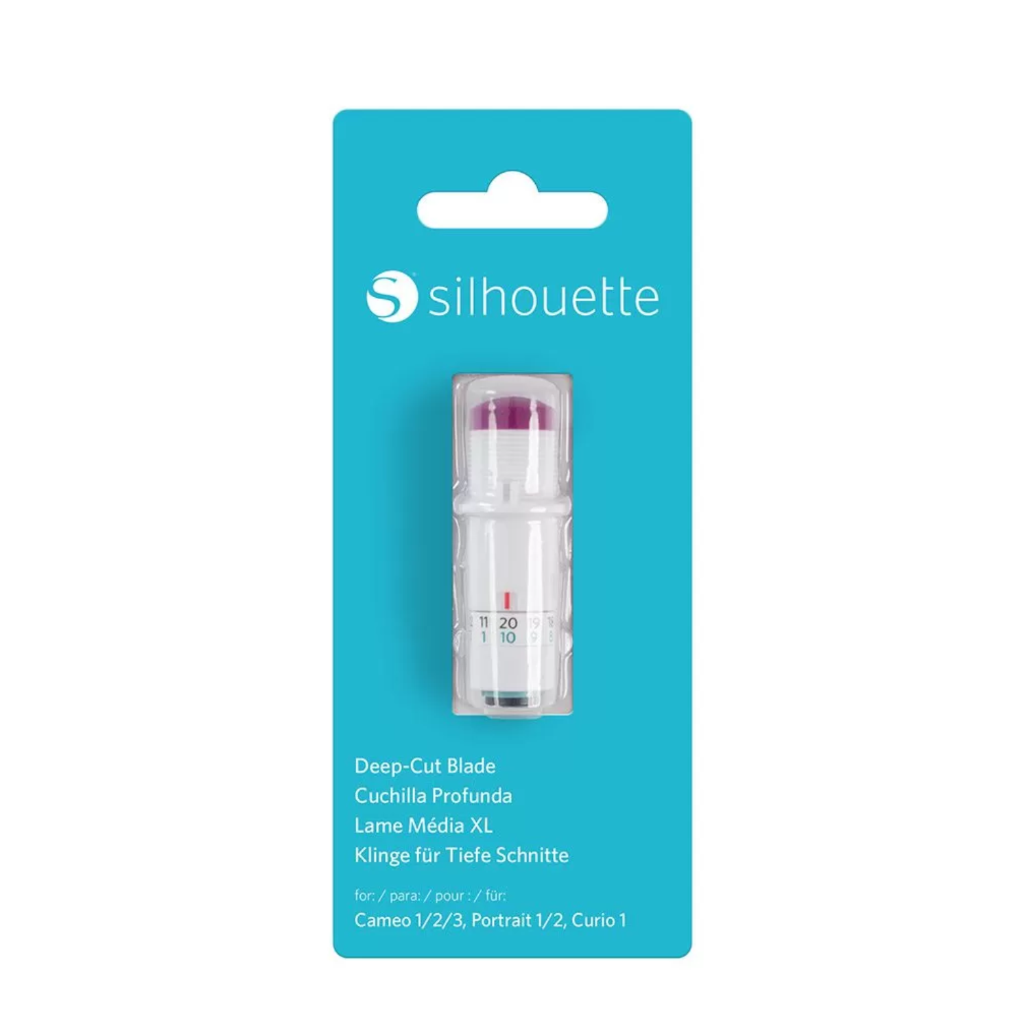 Silhouette Deep-Cut Blade para Cameo® 3 | Portrait® 2 | Curio™