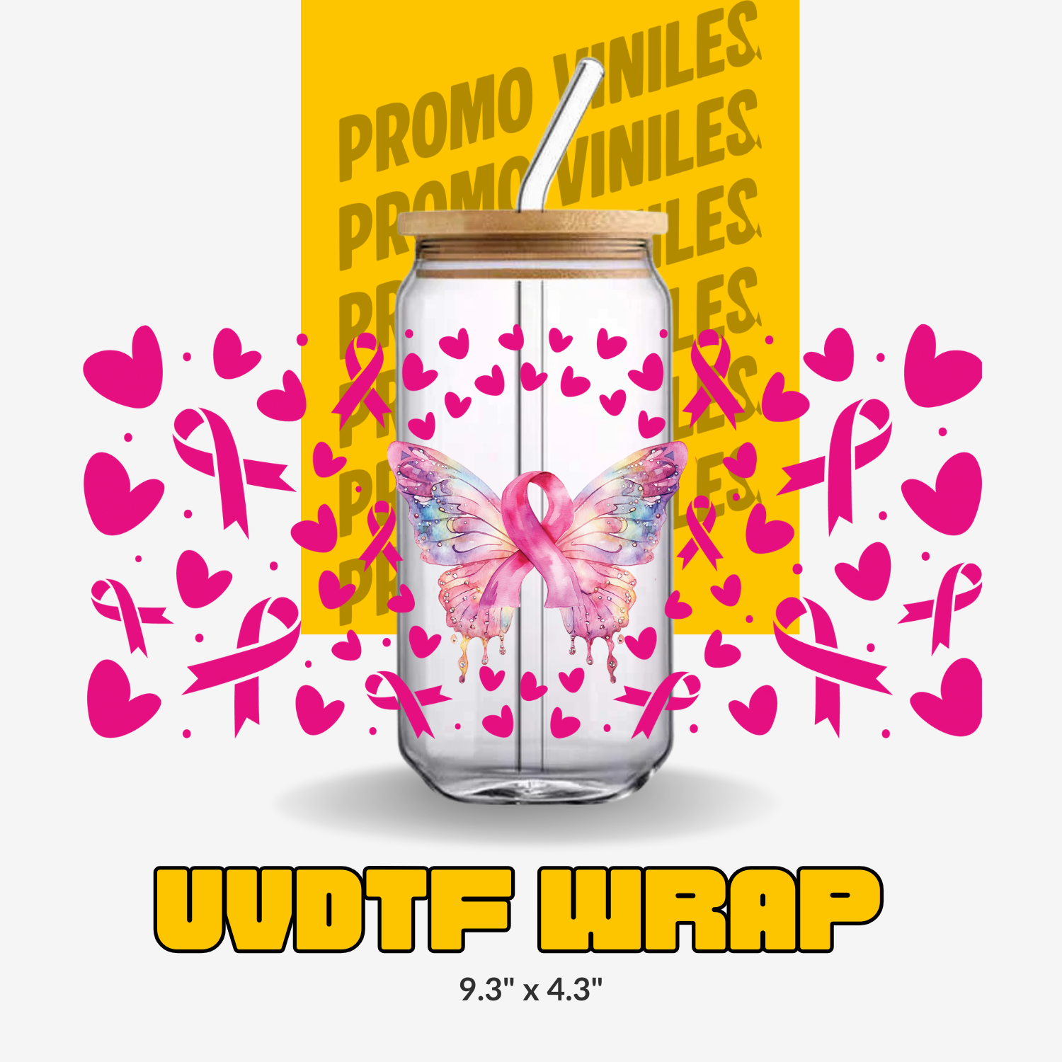 UV DTF Wrap | Butter Pink