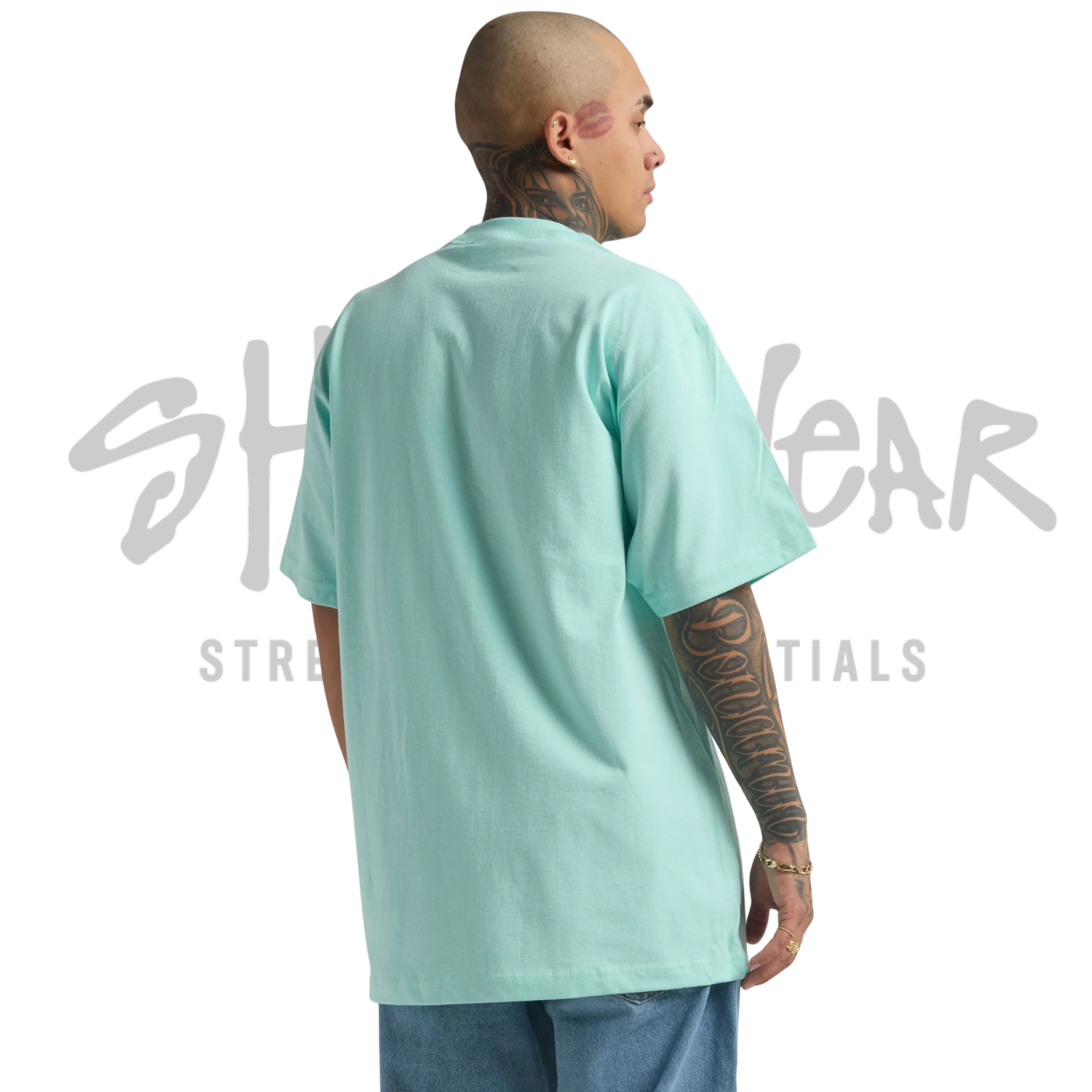 Shaka Wear Max Heavyweight Short Sleeve | Powder Blue | 7.5 oz
