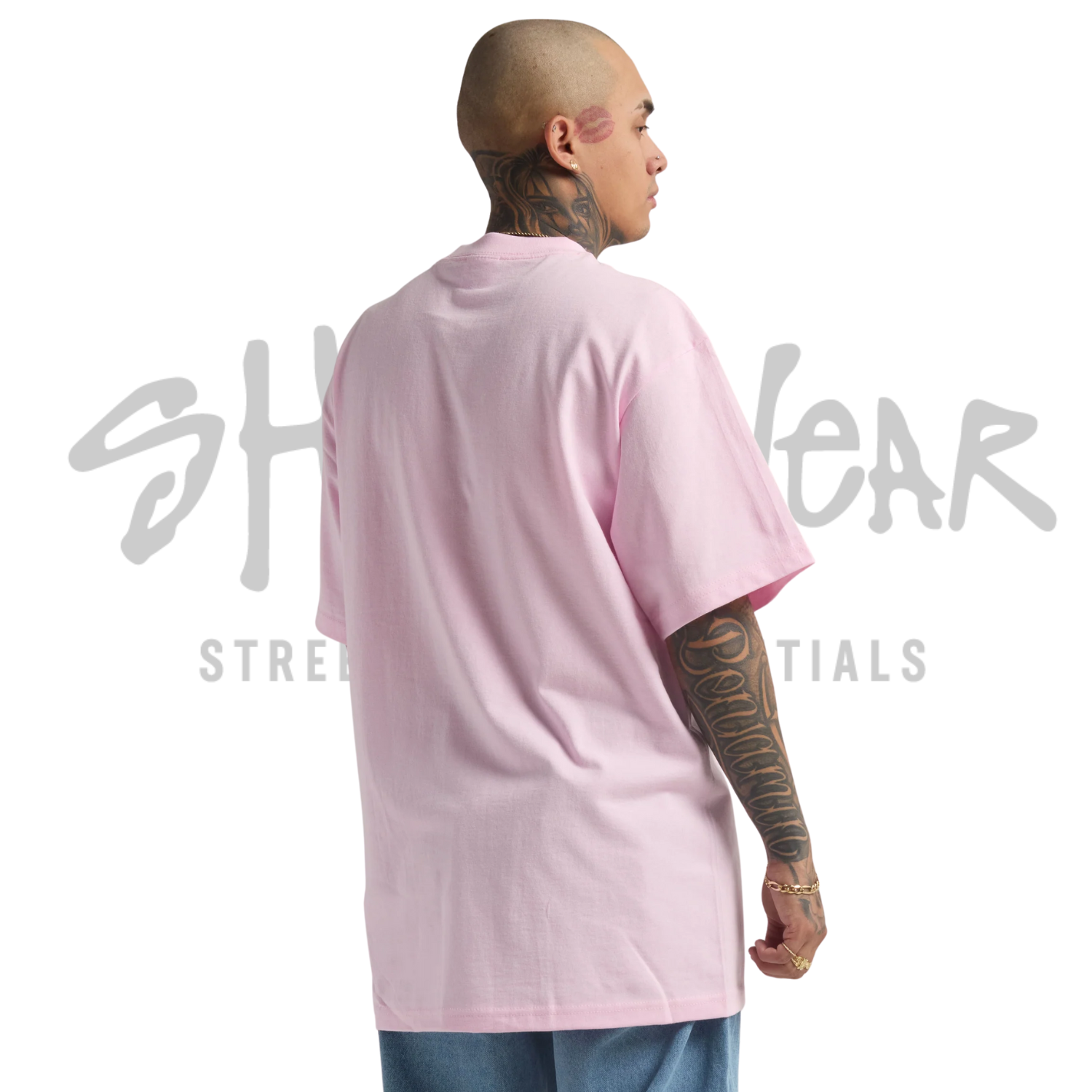 Shaka Wear Max Heavyweight Short Sleeve | Powder Pink | 7.5 oz