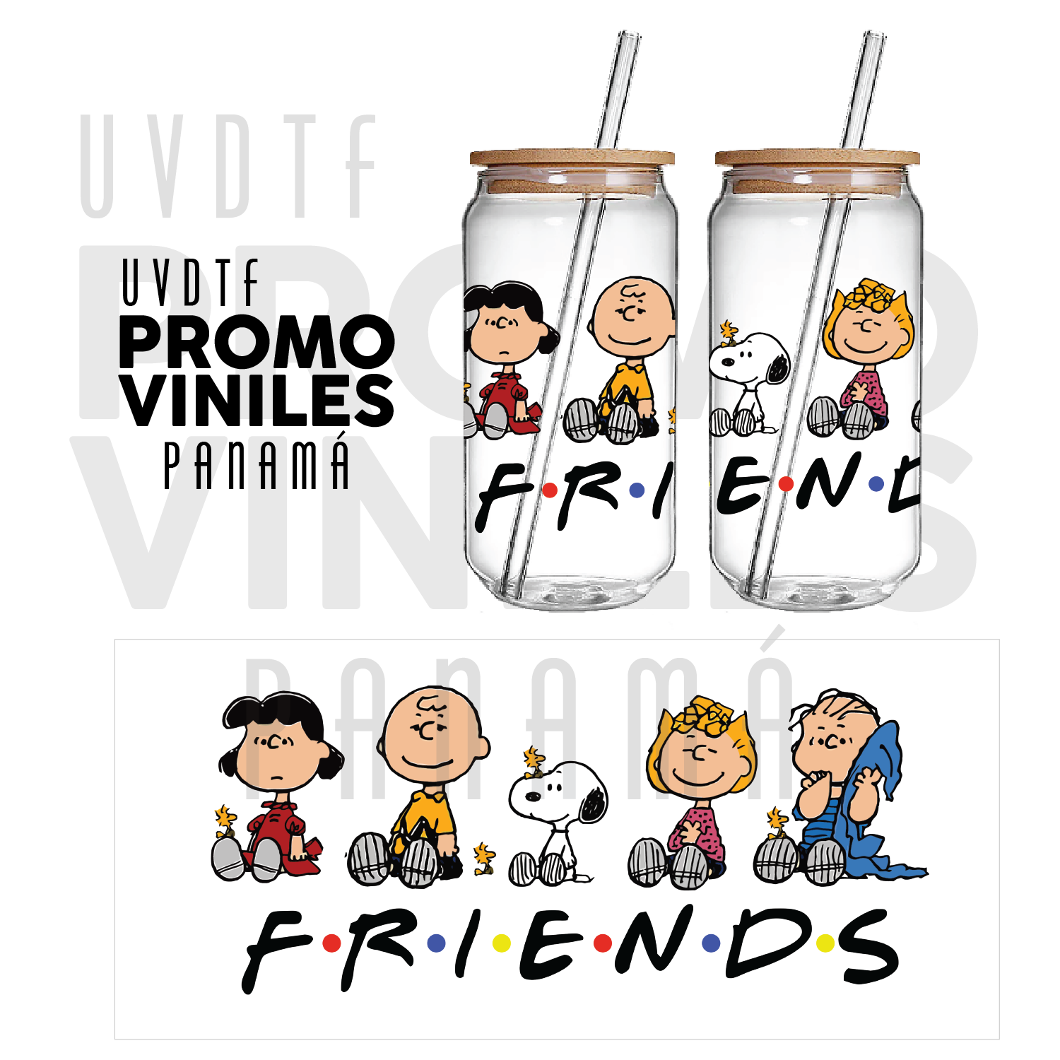 UV DTF Wrap | Peanuts