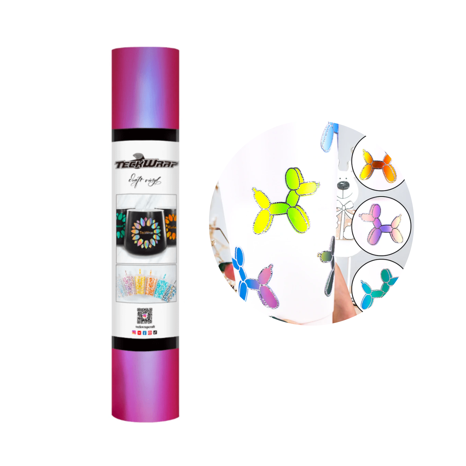 Vinil Adhesivo | Permanente | Pearlescent Fierce Red | Ancho 12"