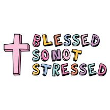 UV DTF Mini Stickers | Retro Jesus 1