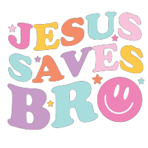 UV DTF Mini Stickers | Retro Jesus 12