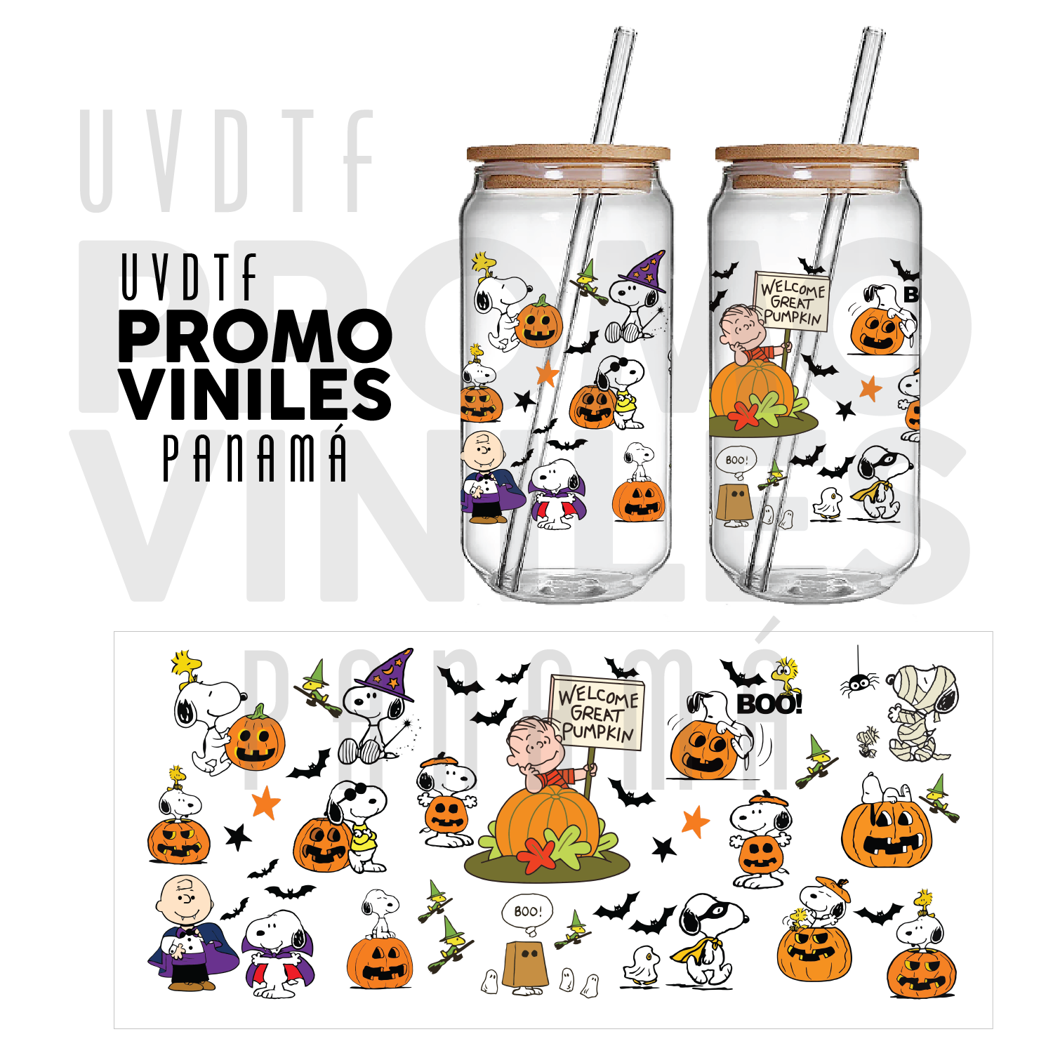 UV DTF Wrap | Snoop Halloween