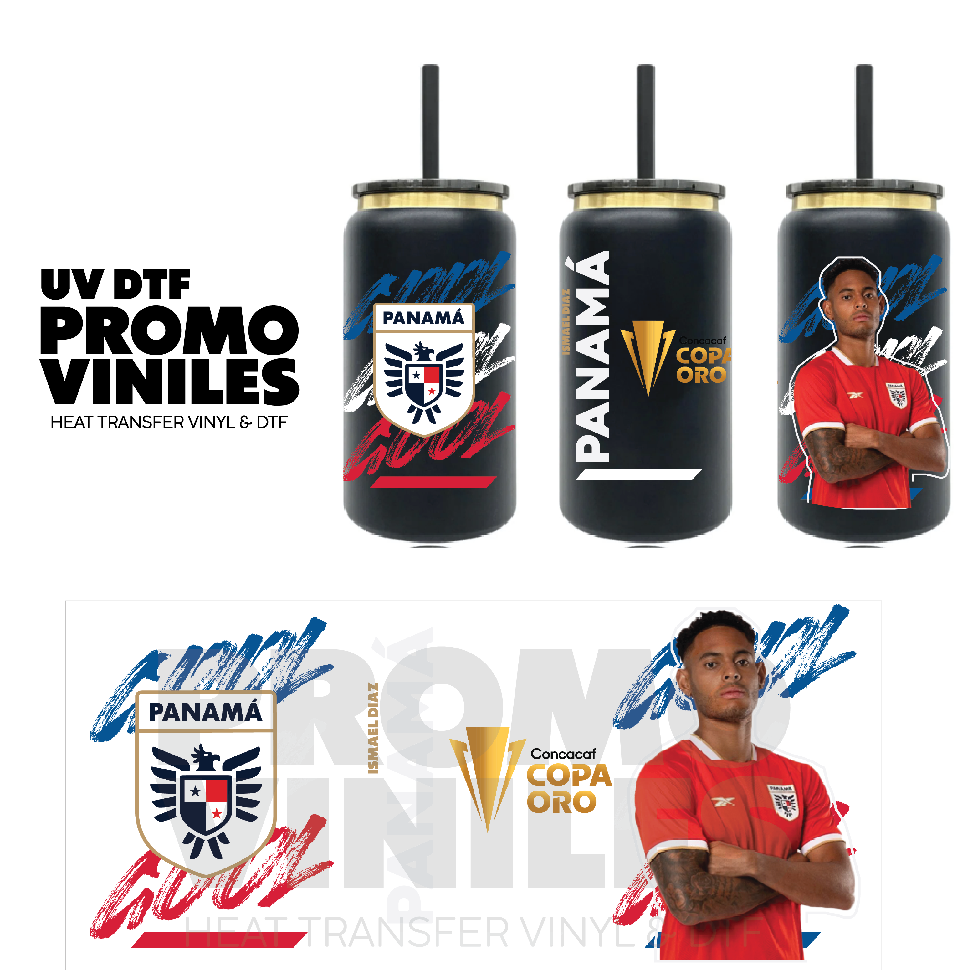 UV DTF Wrap | Copa Oro Diaz