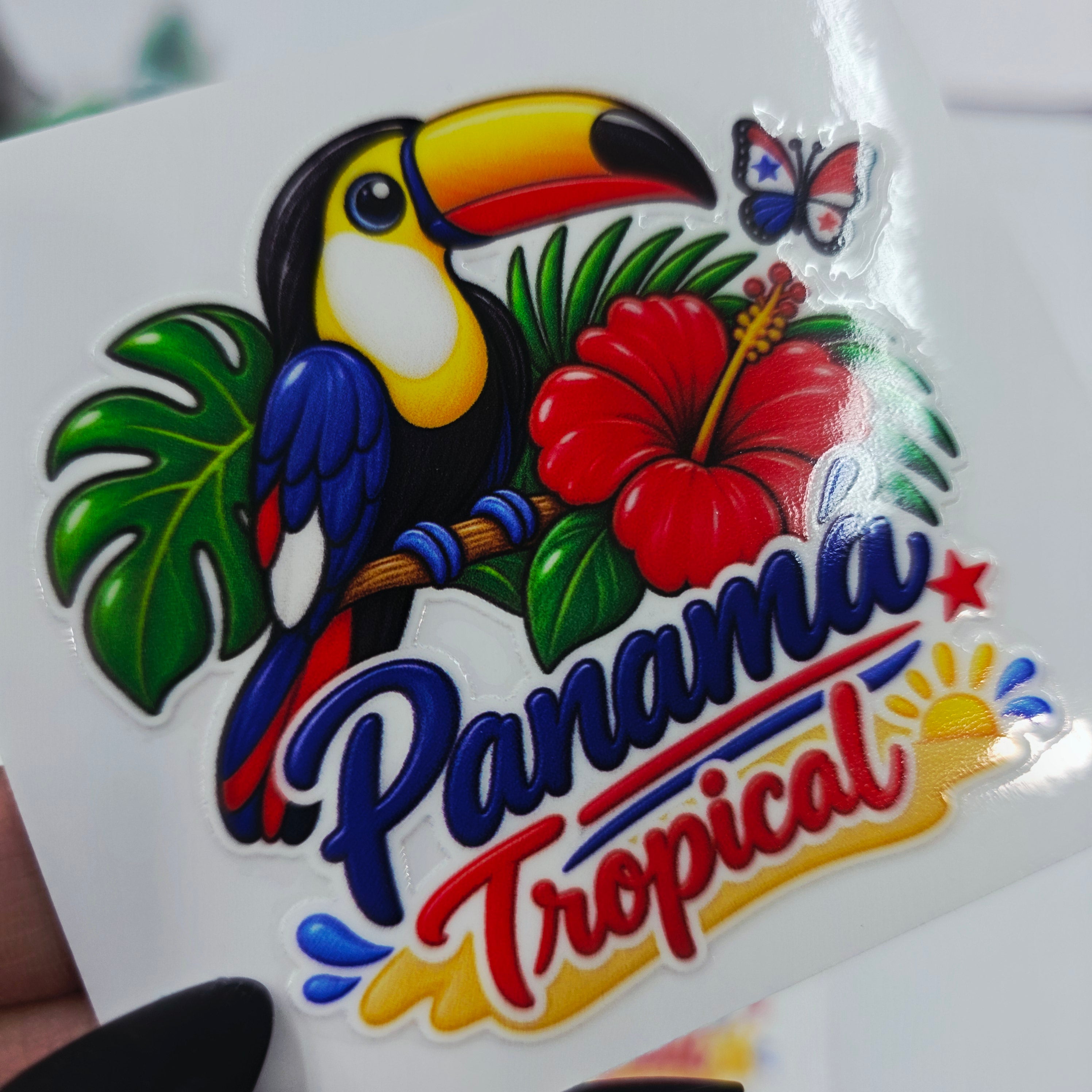 UV DTF Mini Stickers | Tropical