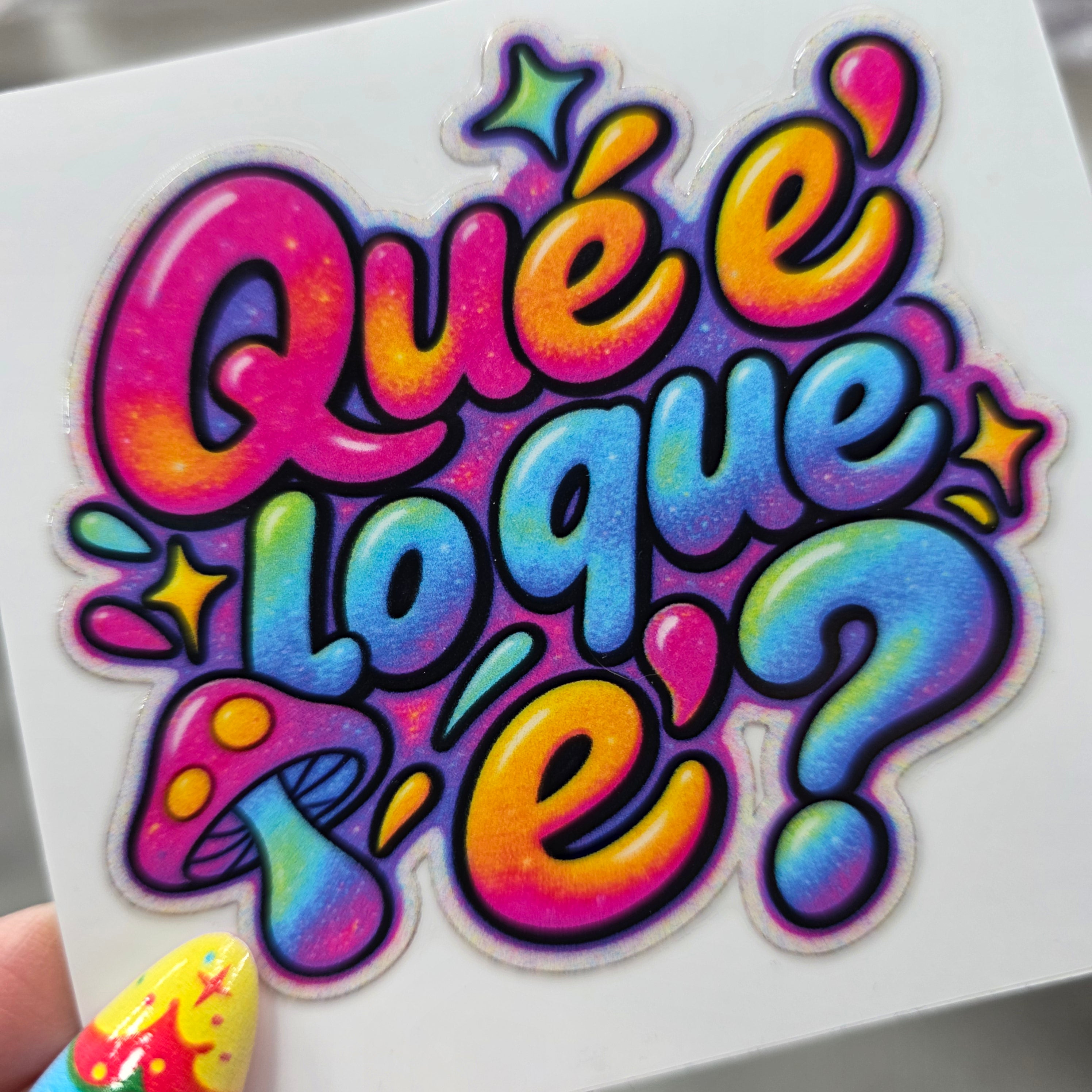 UV DTF Mini Stickers | Qué e lo que e?