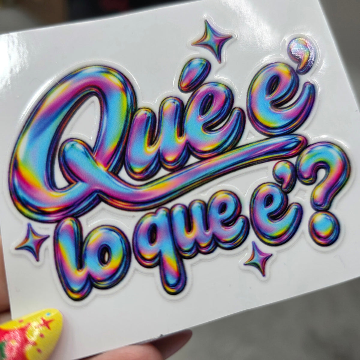 UV DTF Mini Stickers | Qué e lo que e?