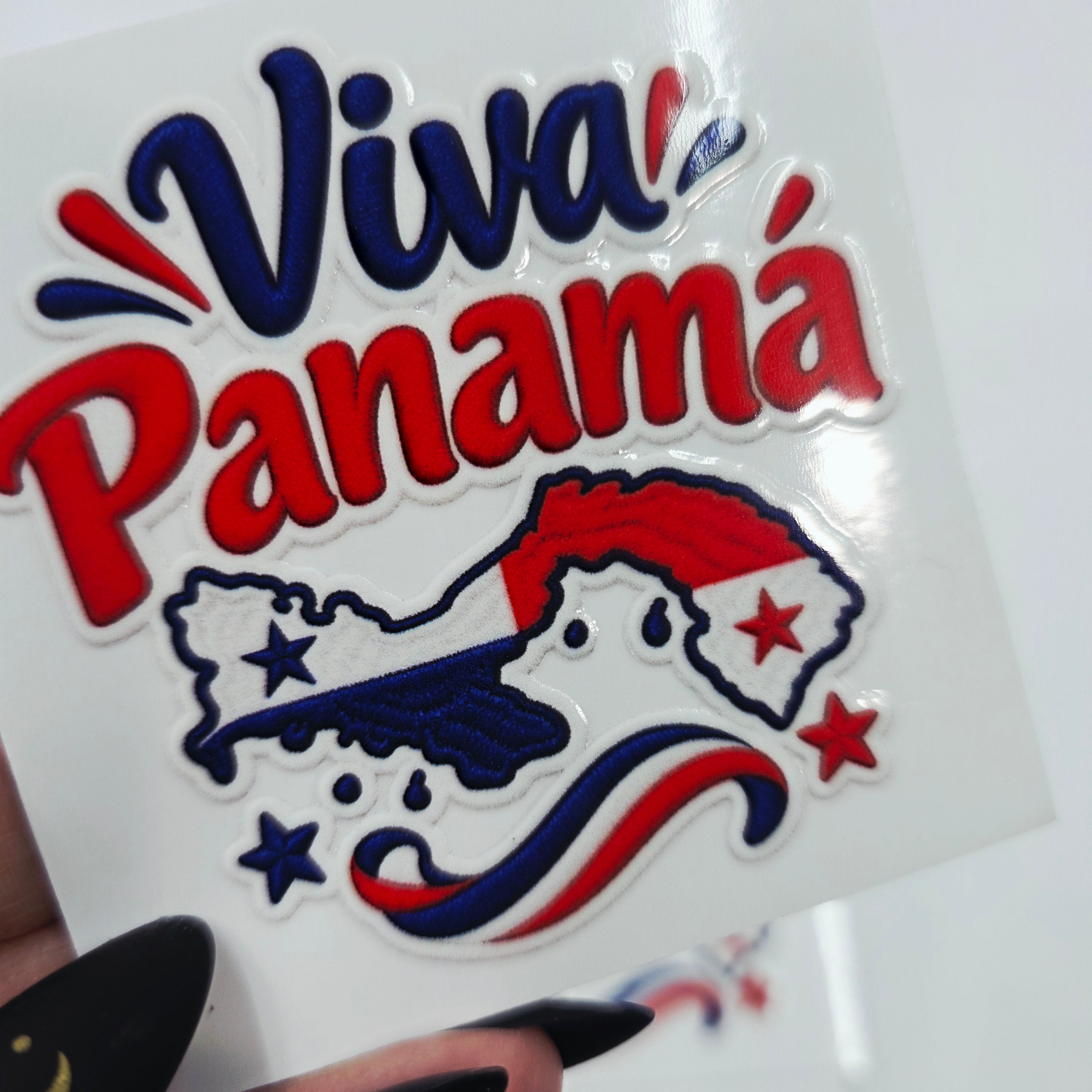 UV DTF Mini Stickers | Viva Panamá