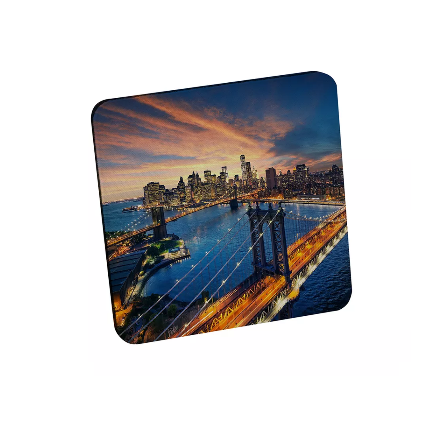 Portavasos de Caucho | Cuadrado