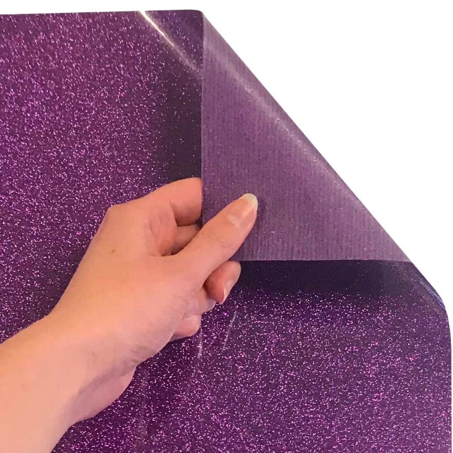 Siser Glitter® Vinil Textil Térmico | Morado | Purple 11.8"