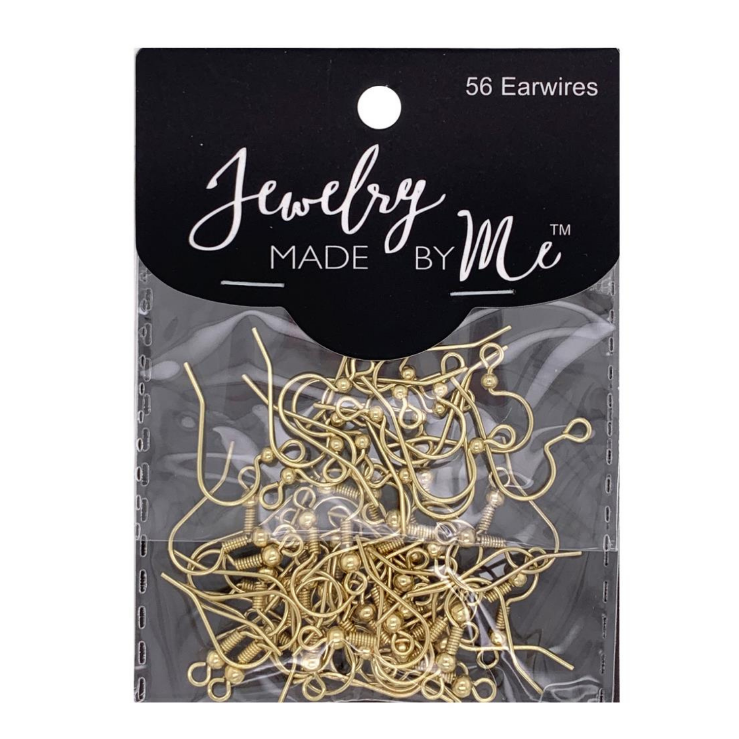 Earwire Fish Hook | 56 piezas | Dorados