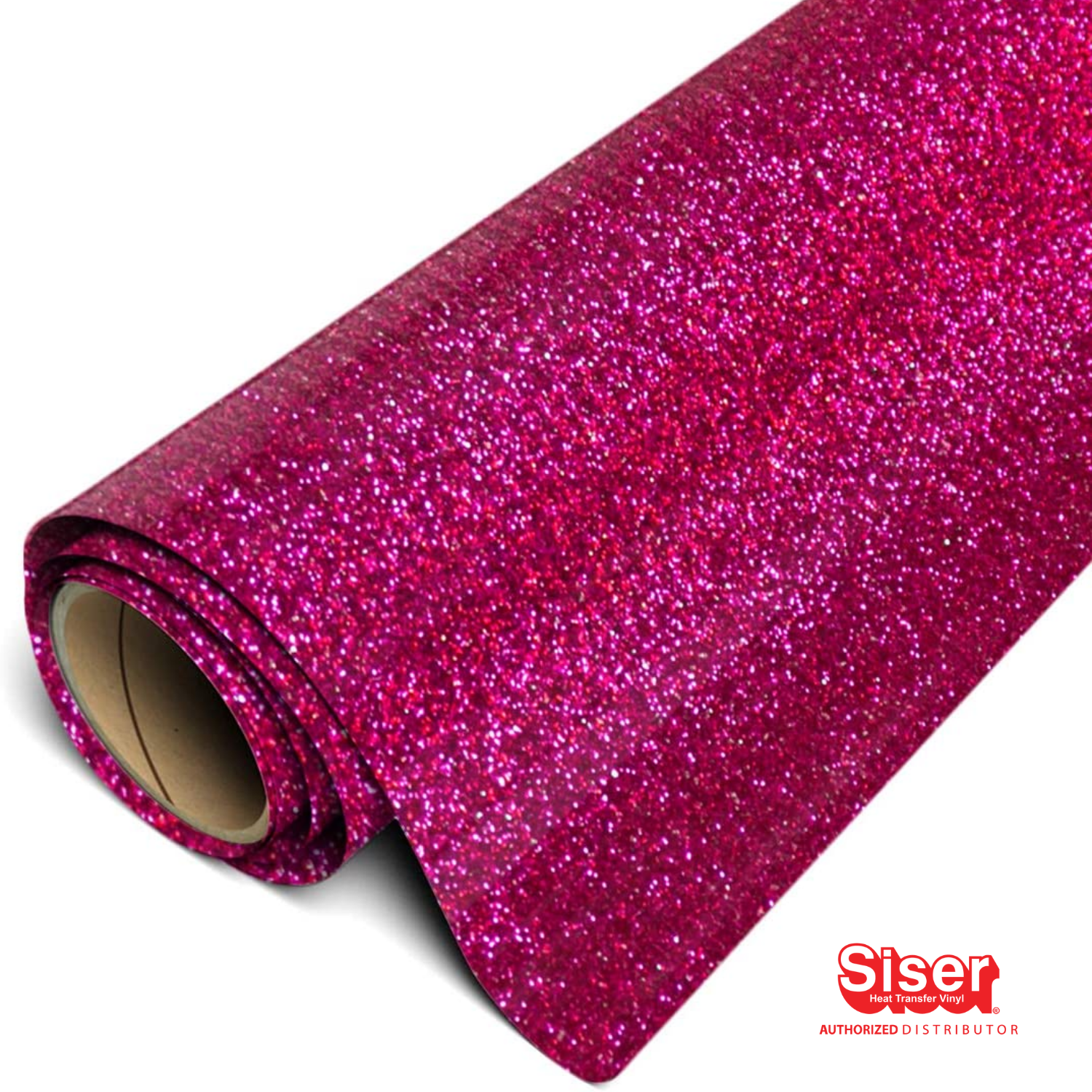 Siser Glitter® Vinil Textil Térmico | Rosado | Hot Pink 11.8"