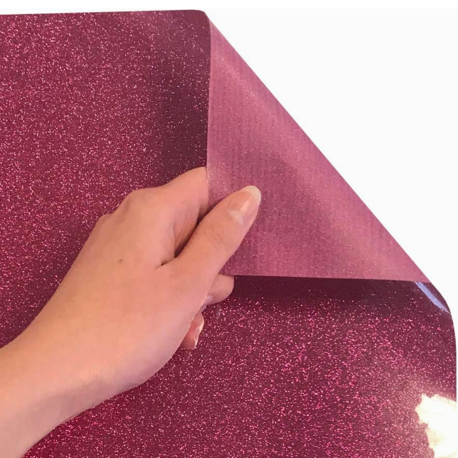 Siser Glitter® Vinil Textil Térmico | Rosado | Hot Pink 11.8"