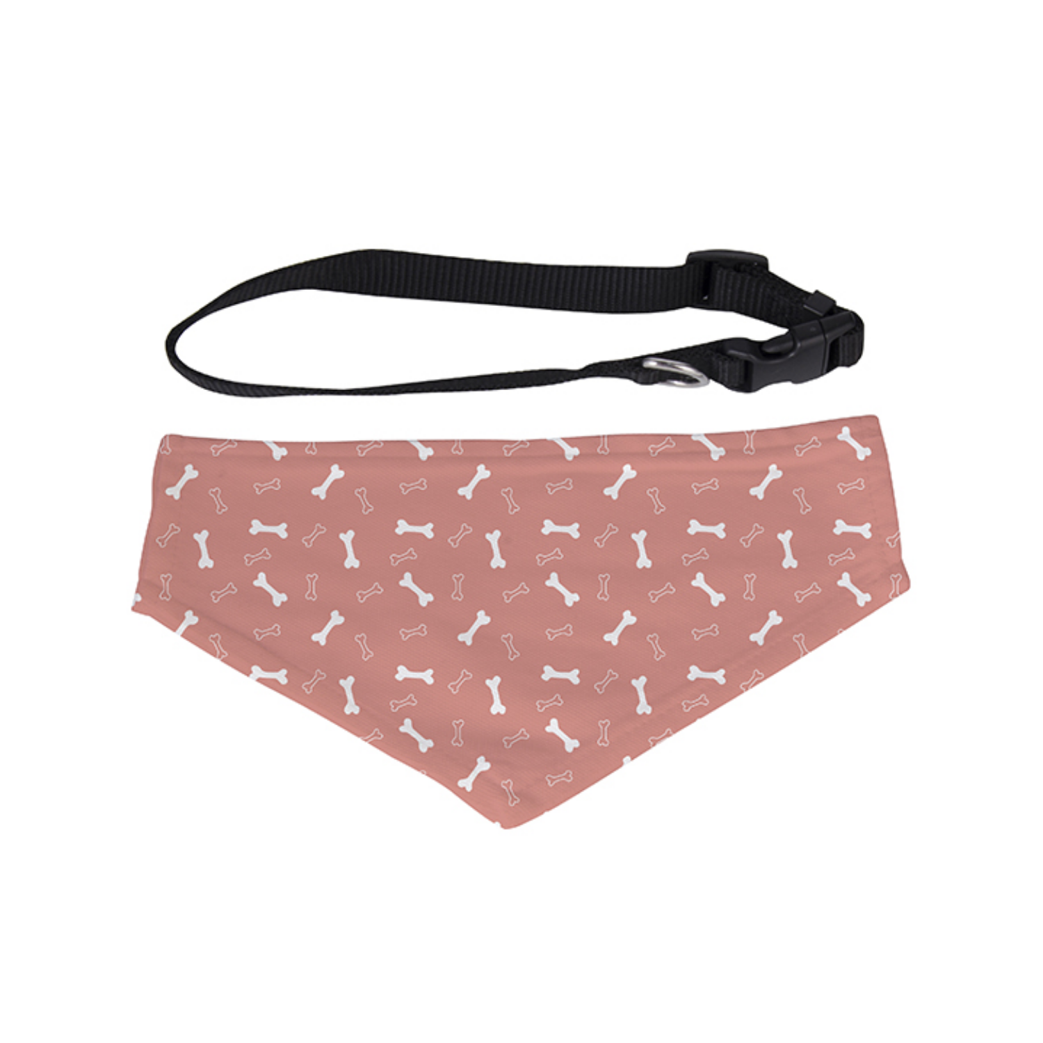 Bufanda con Collar | Sublimable | Blanca