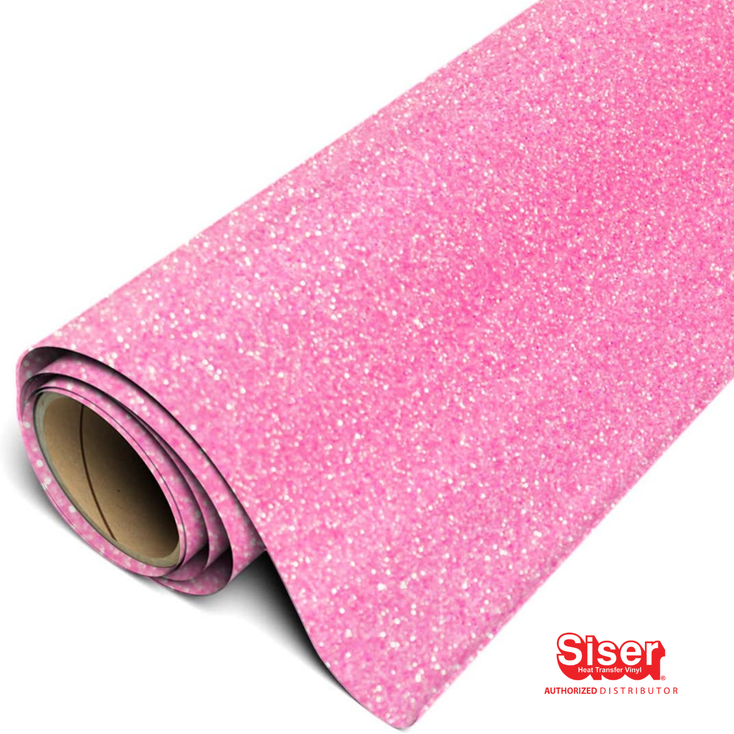 Siser Glitter® Vinil Textil Térmico | Rosado Neón | Neon Pink 11.8"