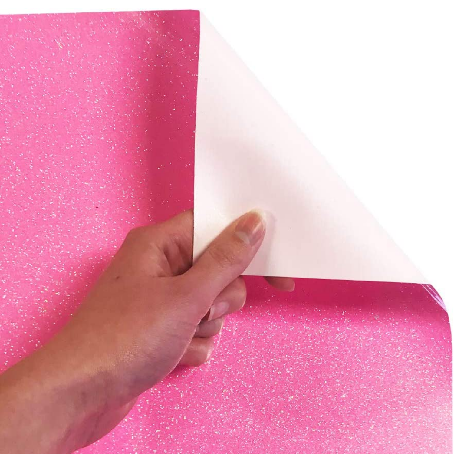 Siser Glitter® Vinil Textil Térmico | Rosado Neón | Neon Pink 11.8"