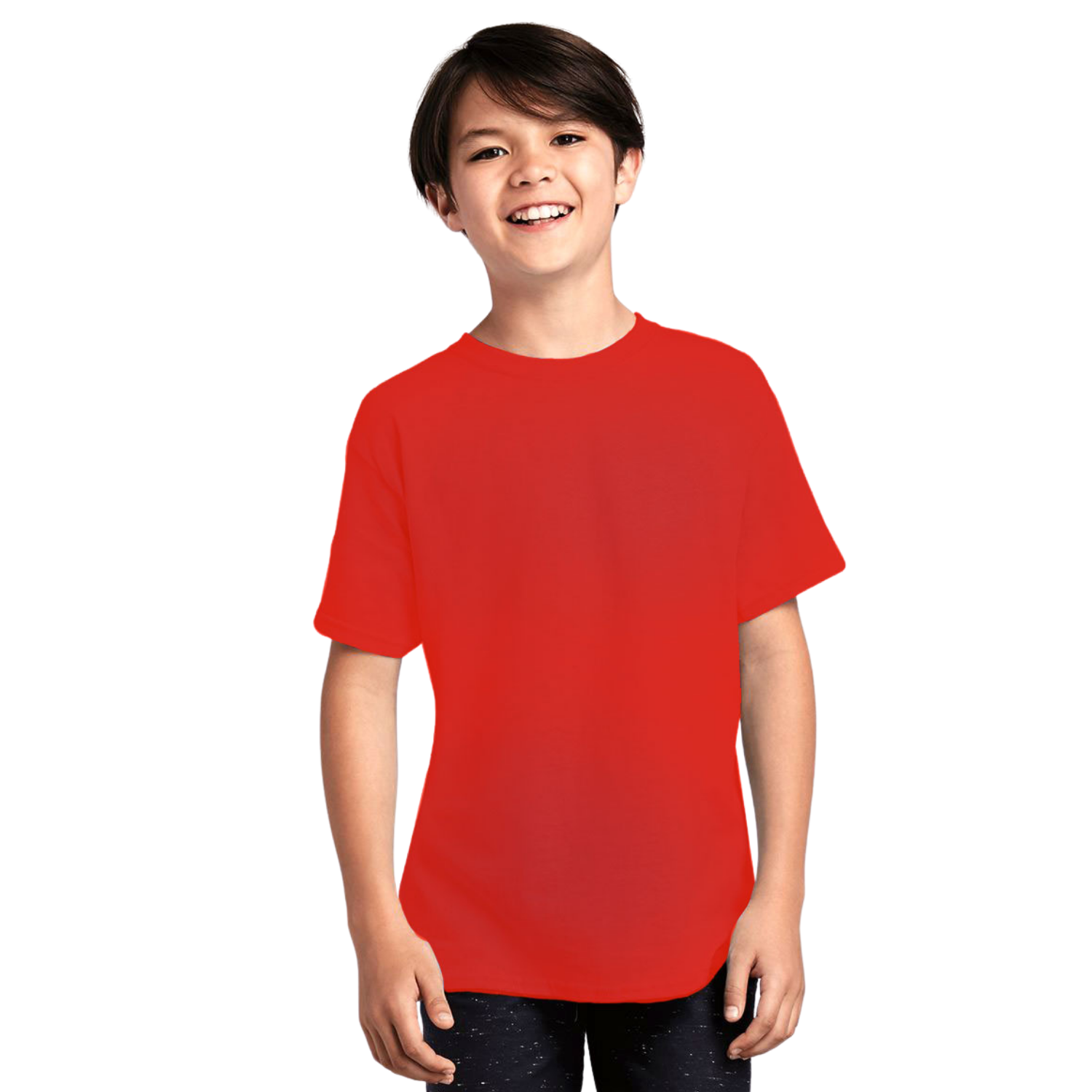 Gildan Kids Heavy Cotton | Cuello Redondo | Red