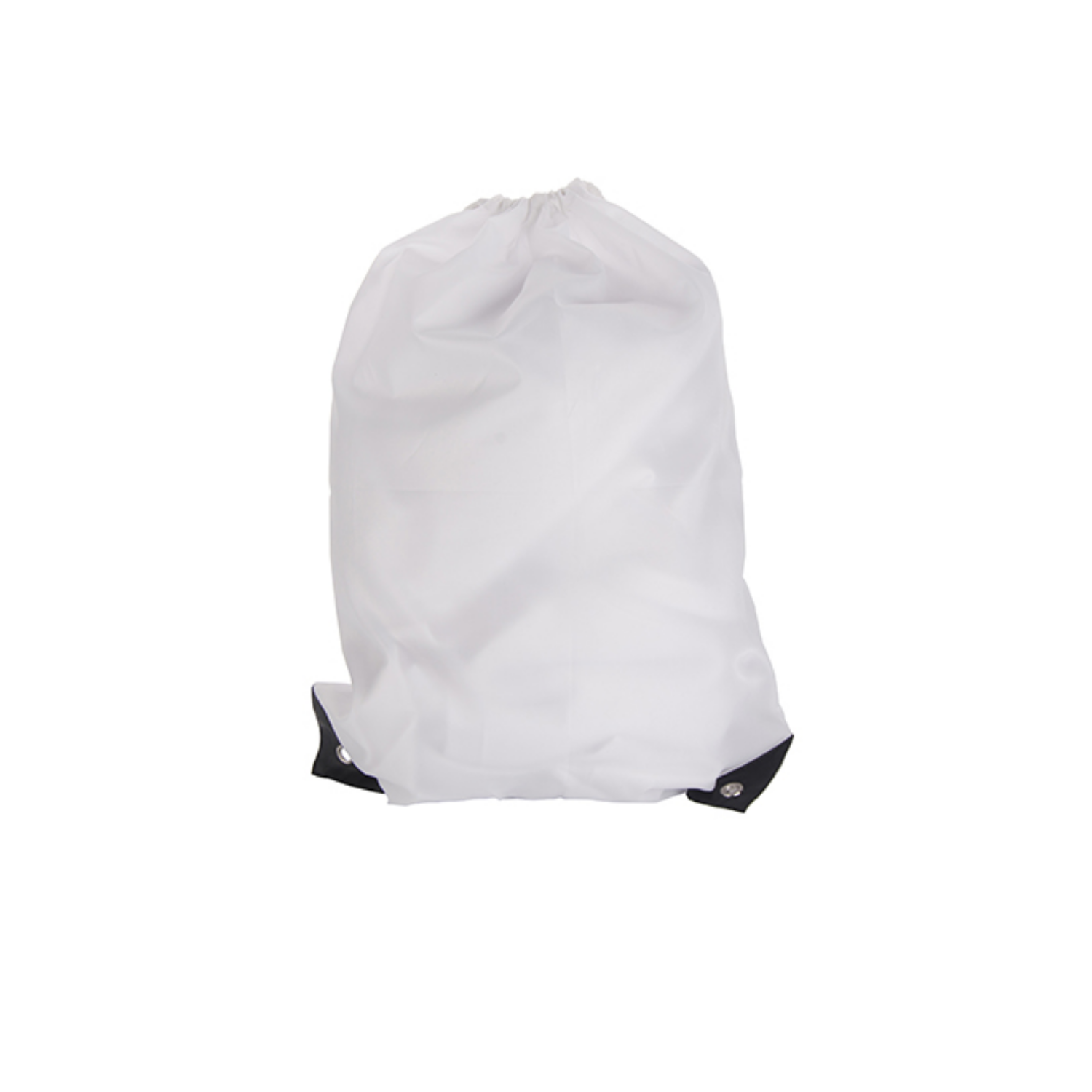 Bolso de Gimnasio de Nylon | Blanco | 33 x 44 cm