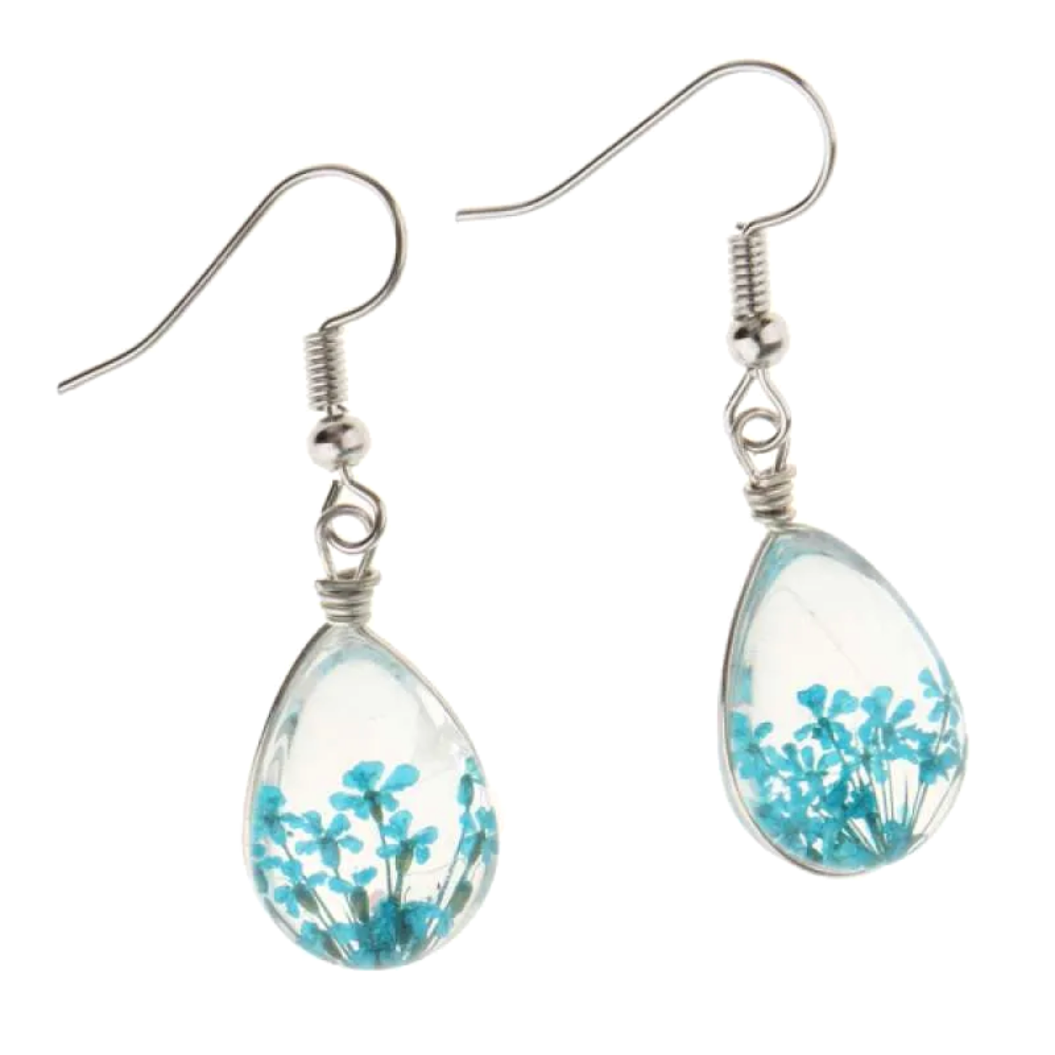 Earwire Fish Hook | 56 piezas | Plateados