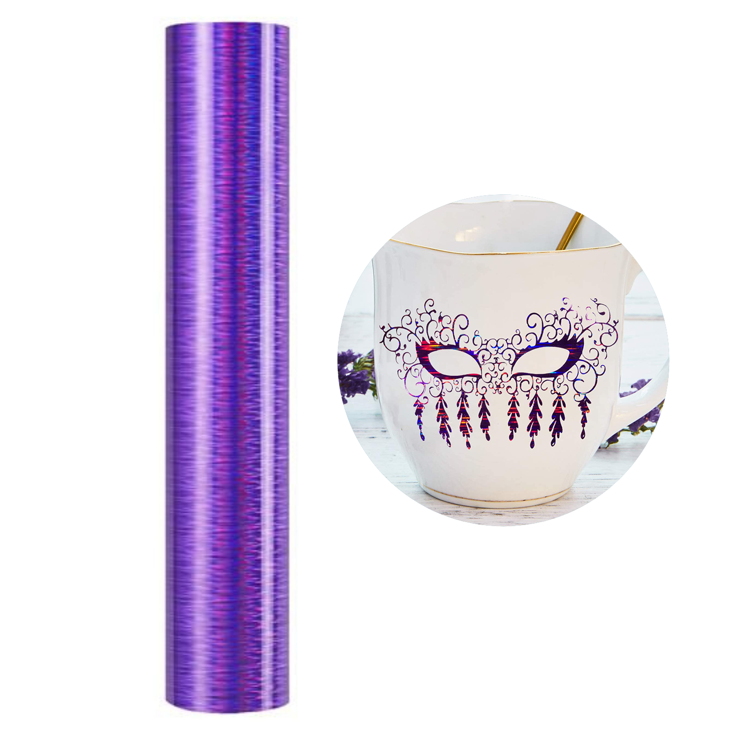 Vinil Adhesivo | Starlight Ultra Violet | Ancho 12" - Promo Viniles Panamá