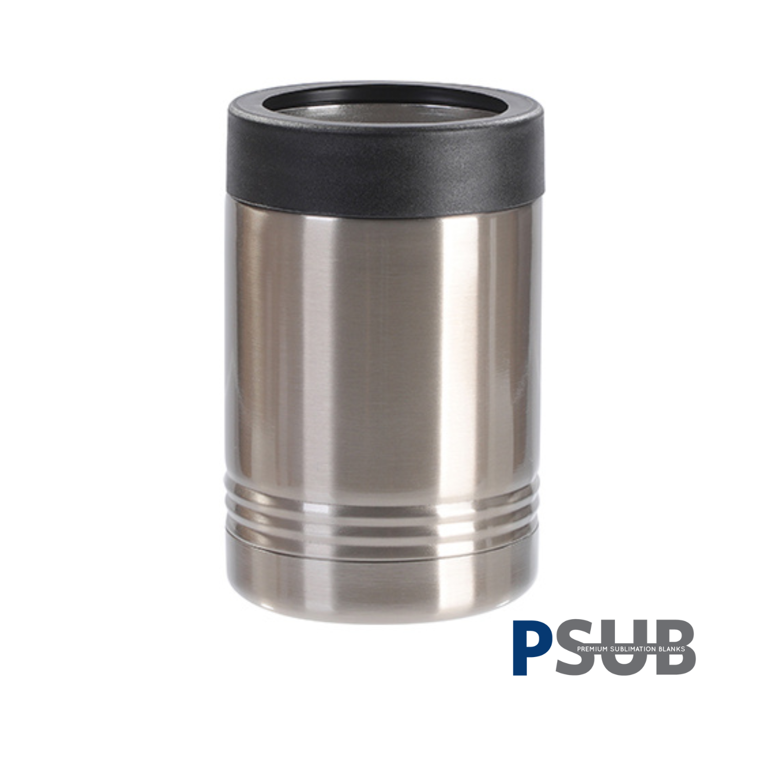 Portalatas de Acero Inoxidable | Silver | 12 oz