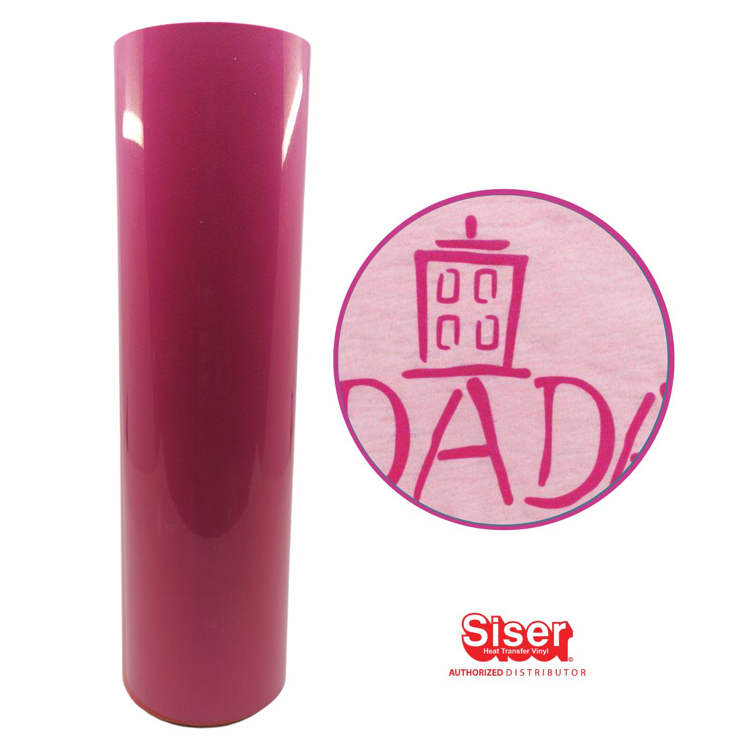 Siser StripFlock Pro® Vinil Textil Térmico | Fucsia | Ancho 12"