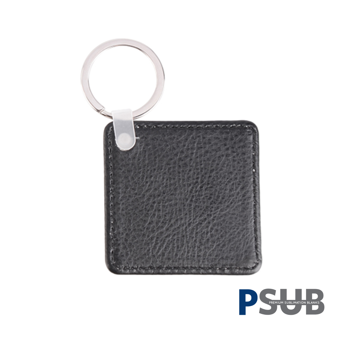 Llavero de Cuero Sintético | Cuadrado