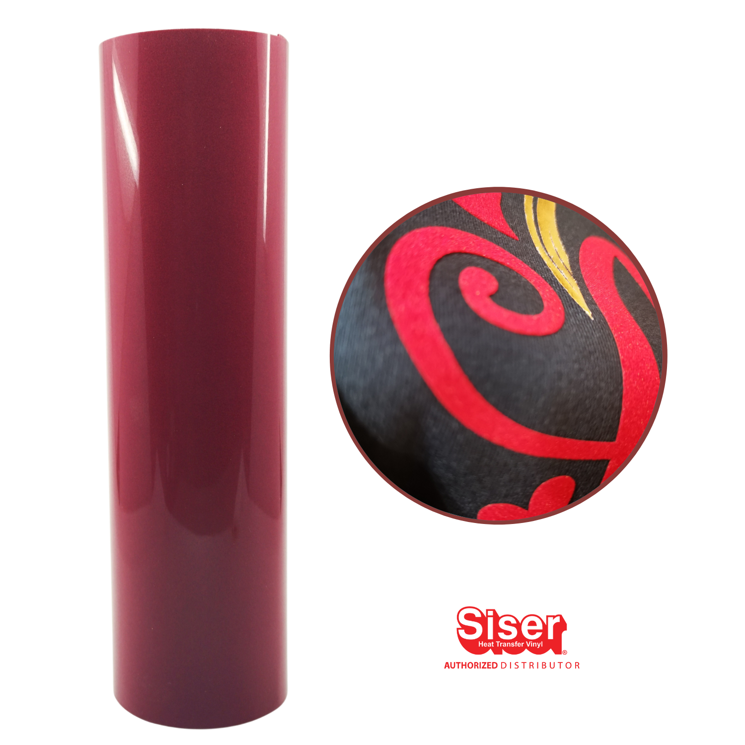 Siser StripFlock Pro® Vinil Textil Térmico | Rojo | Red | Ancho 12"