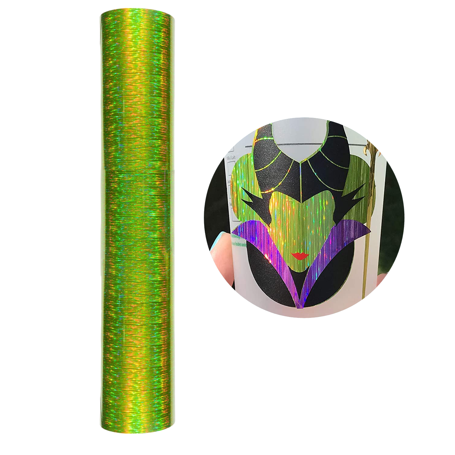 Vinil Adhesivo | Starlight Lime Green | 12"x12" - Promo Viniles Panamá