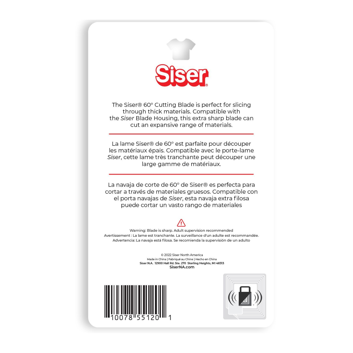 Siser Juliet™ & Romeo™ | Cuchilla de 60º