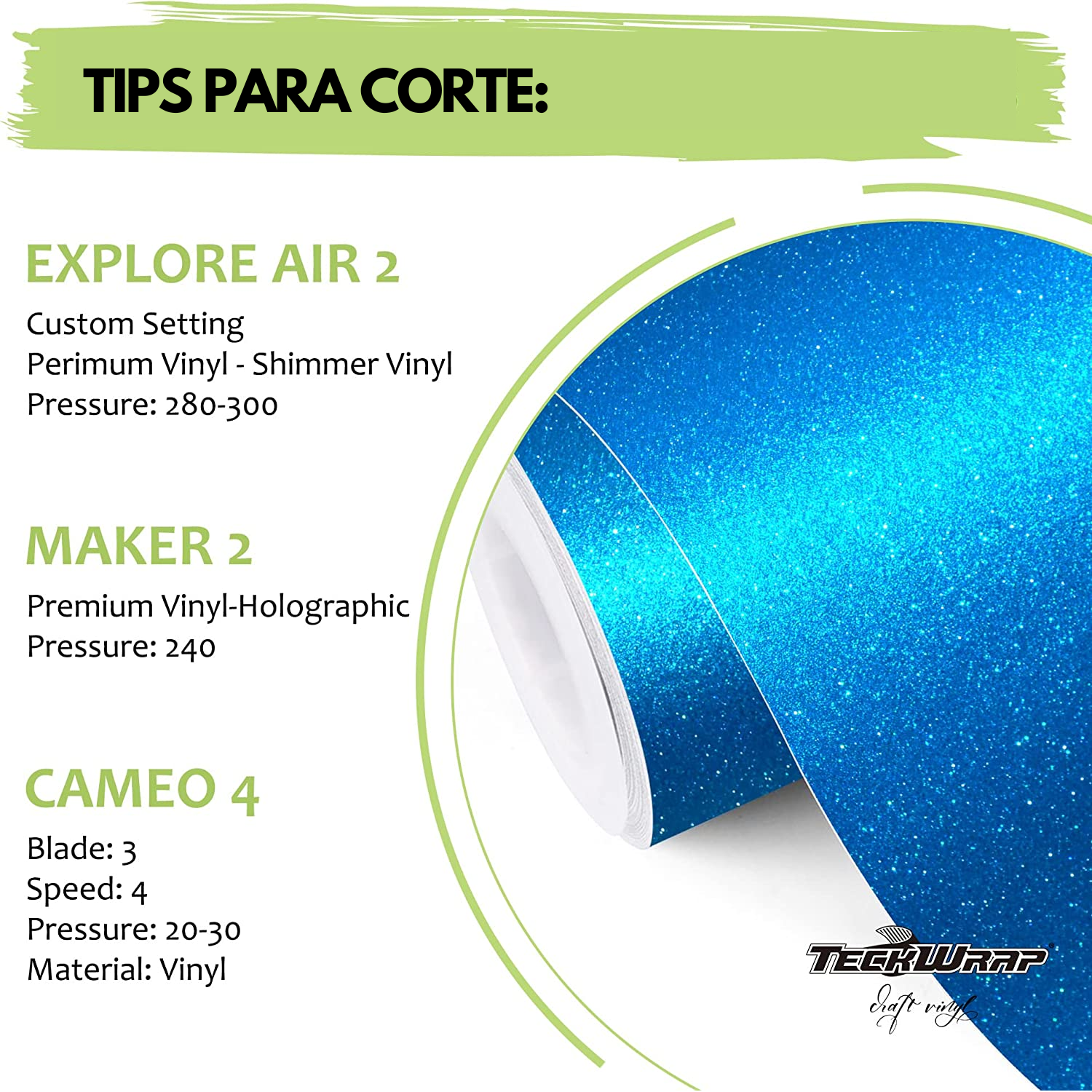 Teckwrap - Vinil Adhesivo | Teckwrap | Galaxy Glitter Blue | Ancho 12" - Promo Viniles Panamá